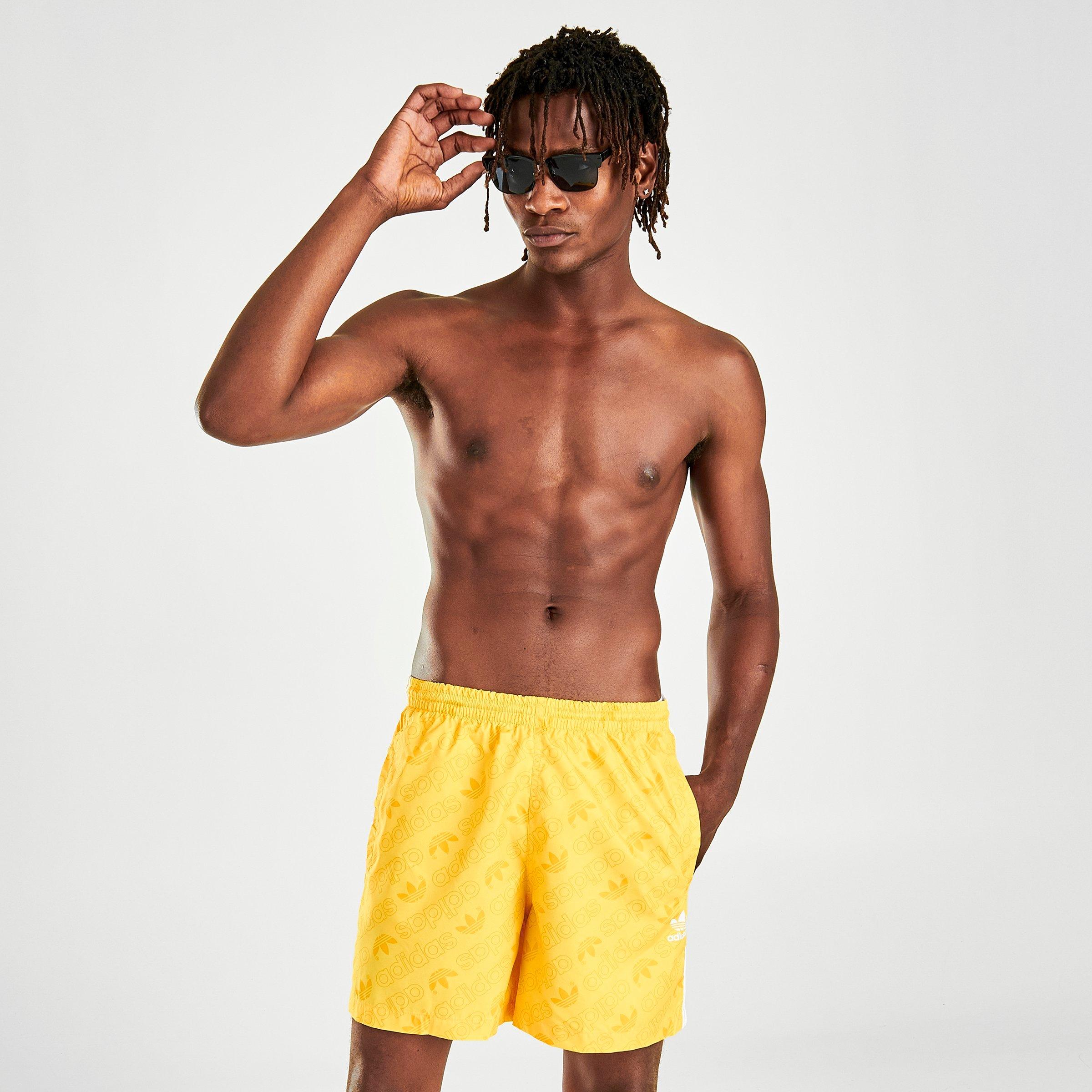 adidas trefoil swim shorts