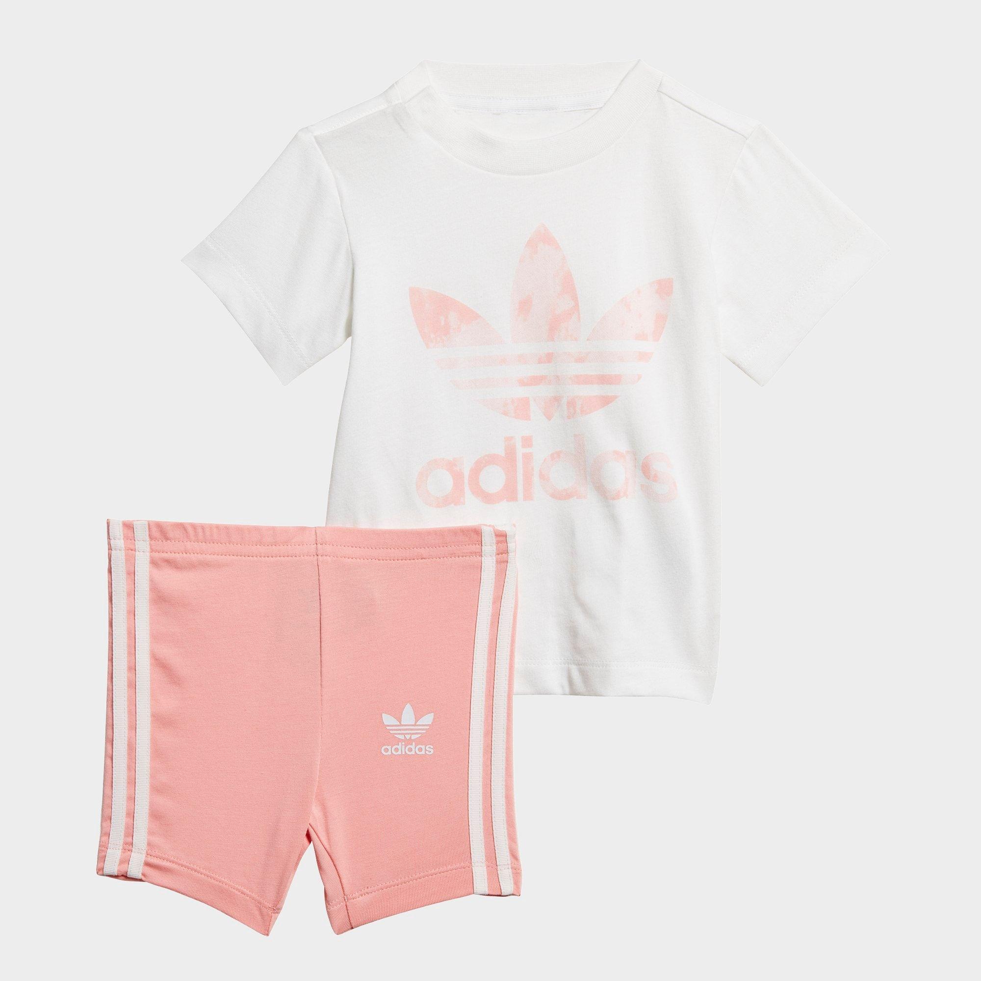 adidas infant short set