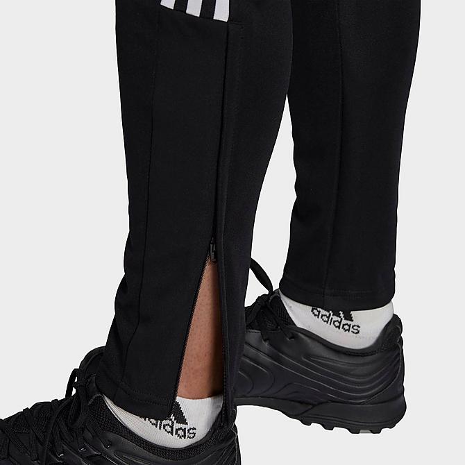 On Model 5 view of Men's adidas Tiro Reflective Track Pants Click to zoom