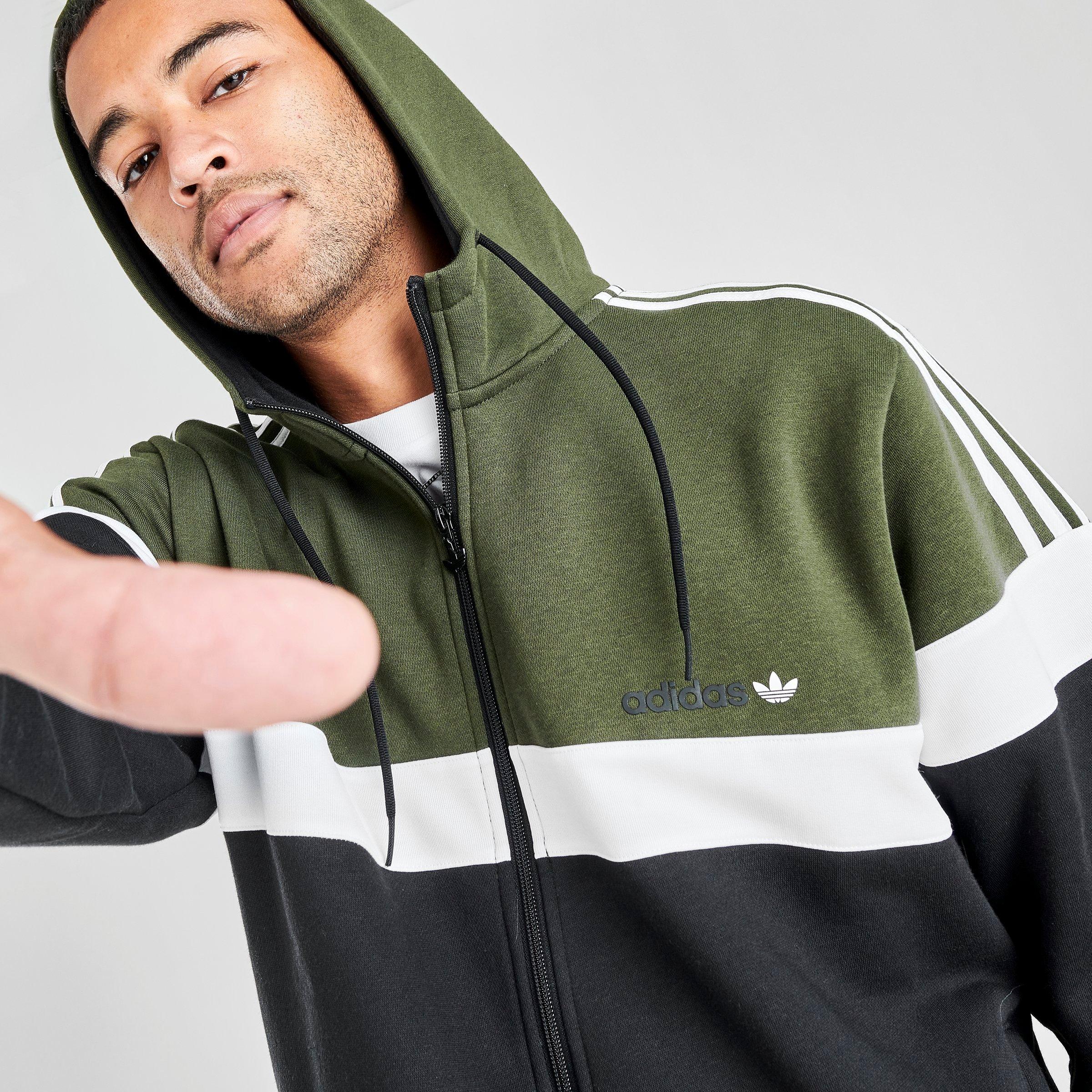 adidas original hooded zip jacket