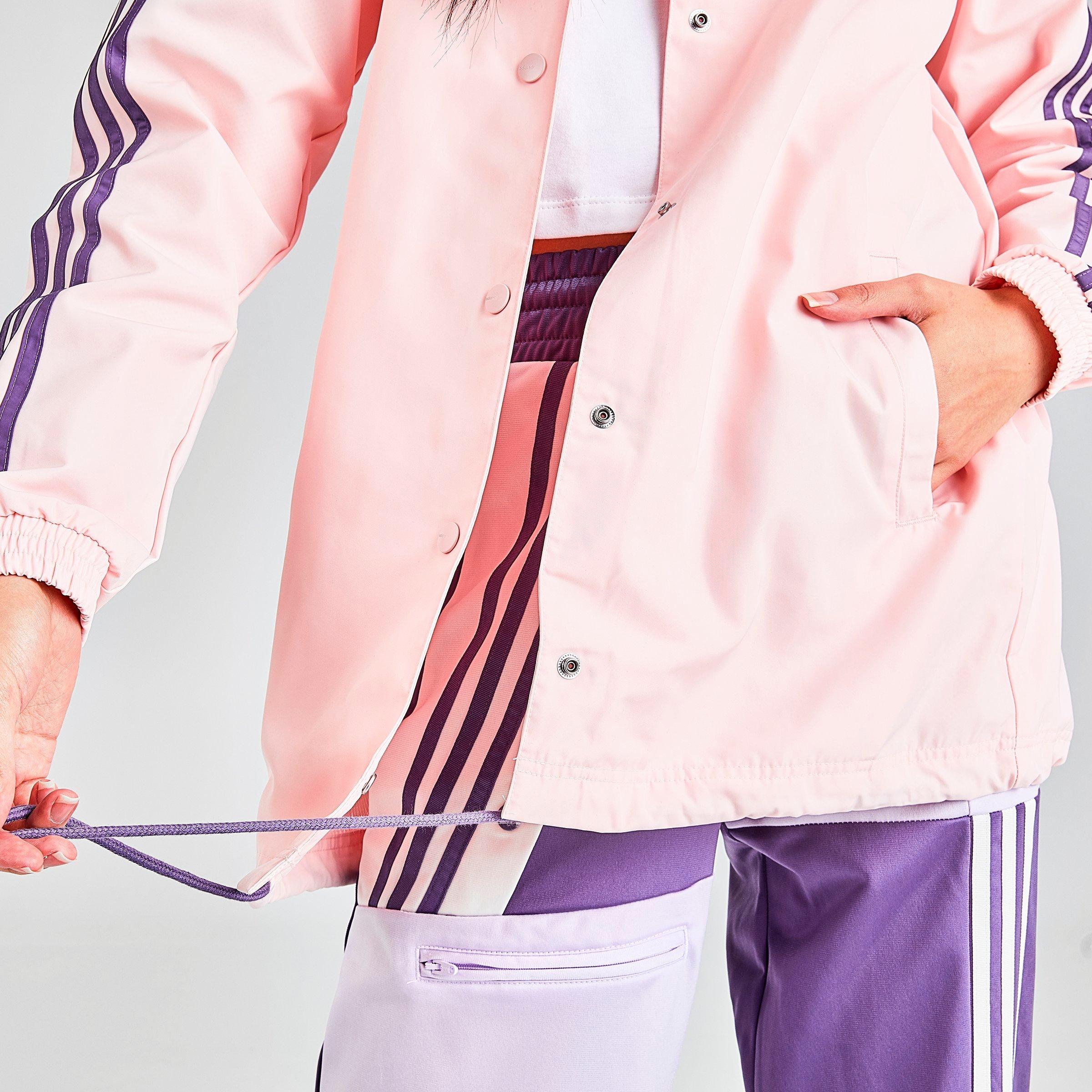 pink and purple adidas jacket