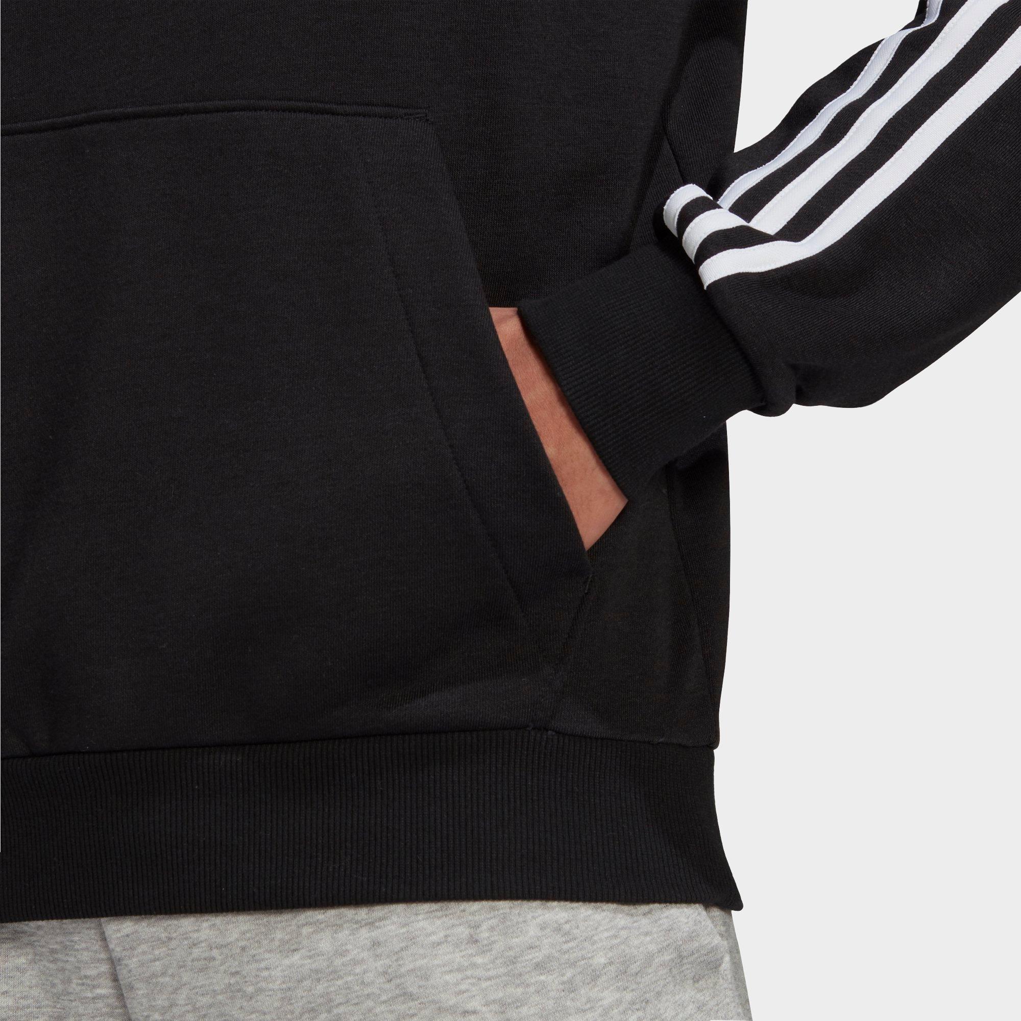 Men S Adidas Essentials 3 Stripes Hoodie Finish Line