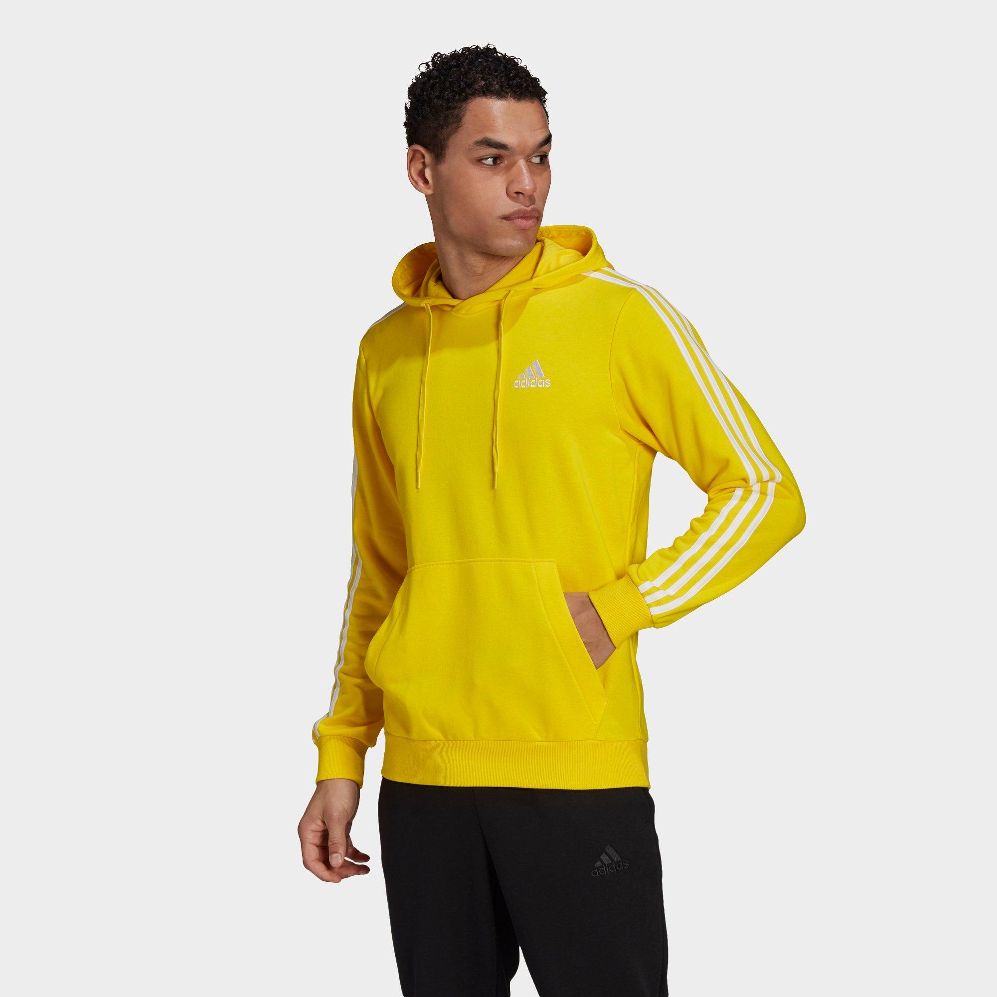Men S Adidas Essentials 3 Stripes Hoodie Finish Line