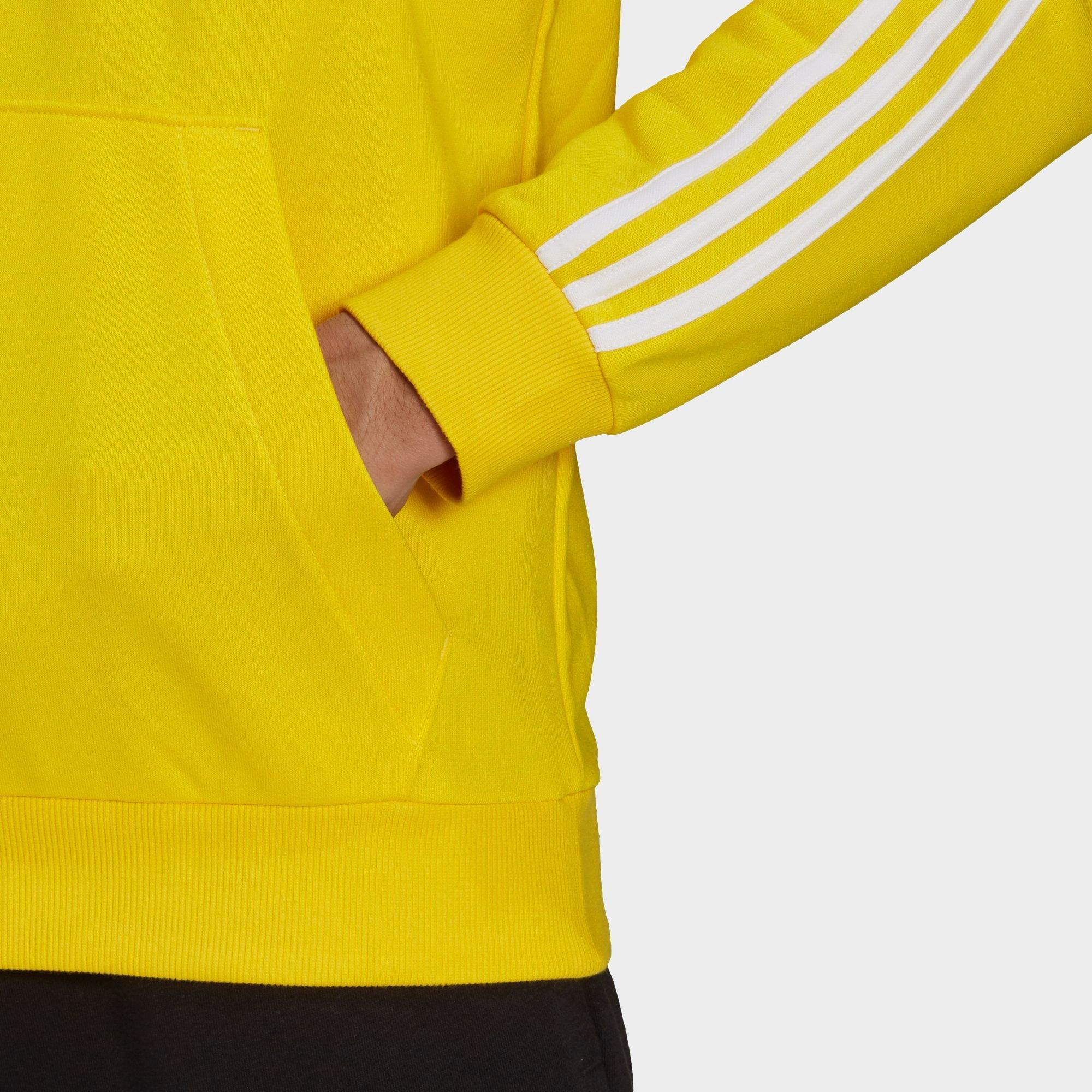 Men S Adidas Essentials 3 Stripes Hoodie Finish Line