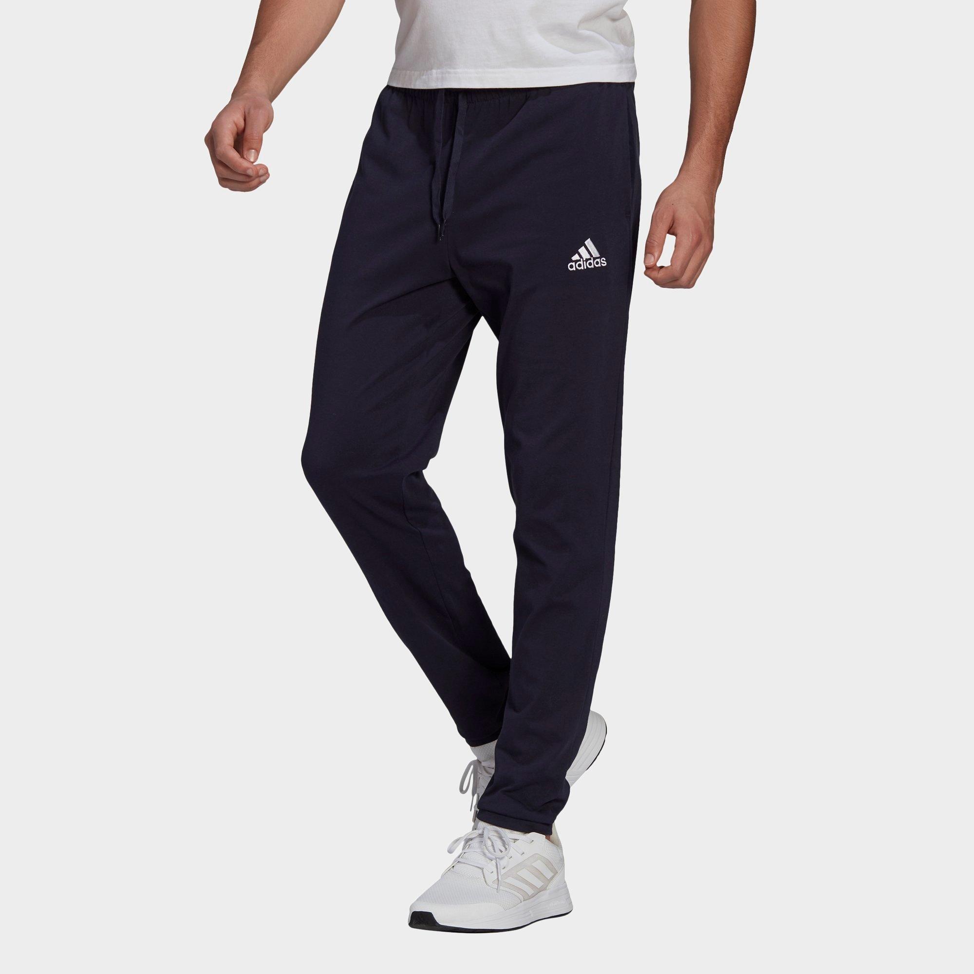 adidas men's tapered sweatpants