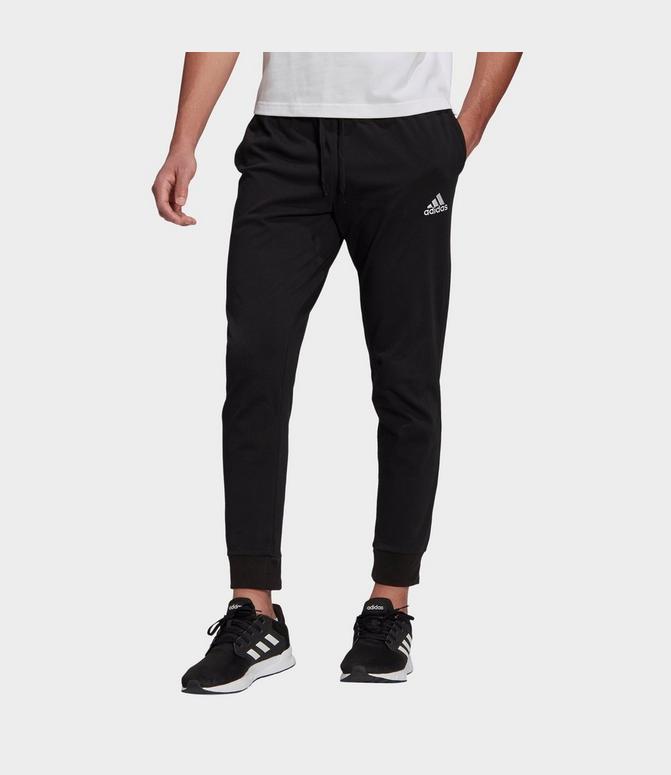 Men's adidas Essentials Single Jersey Jogger Pants Men's adidas Essentials Single Jersey Jogger Pants
