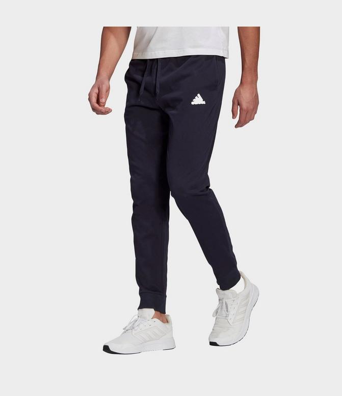 Men's adidas Essentials Single Jersey Jogger Pants Men's adidas Essentials Single Jersey Jogger Pants