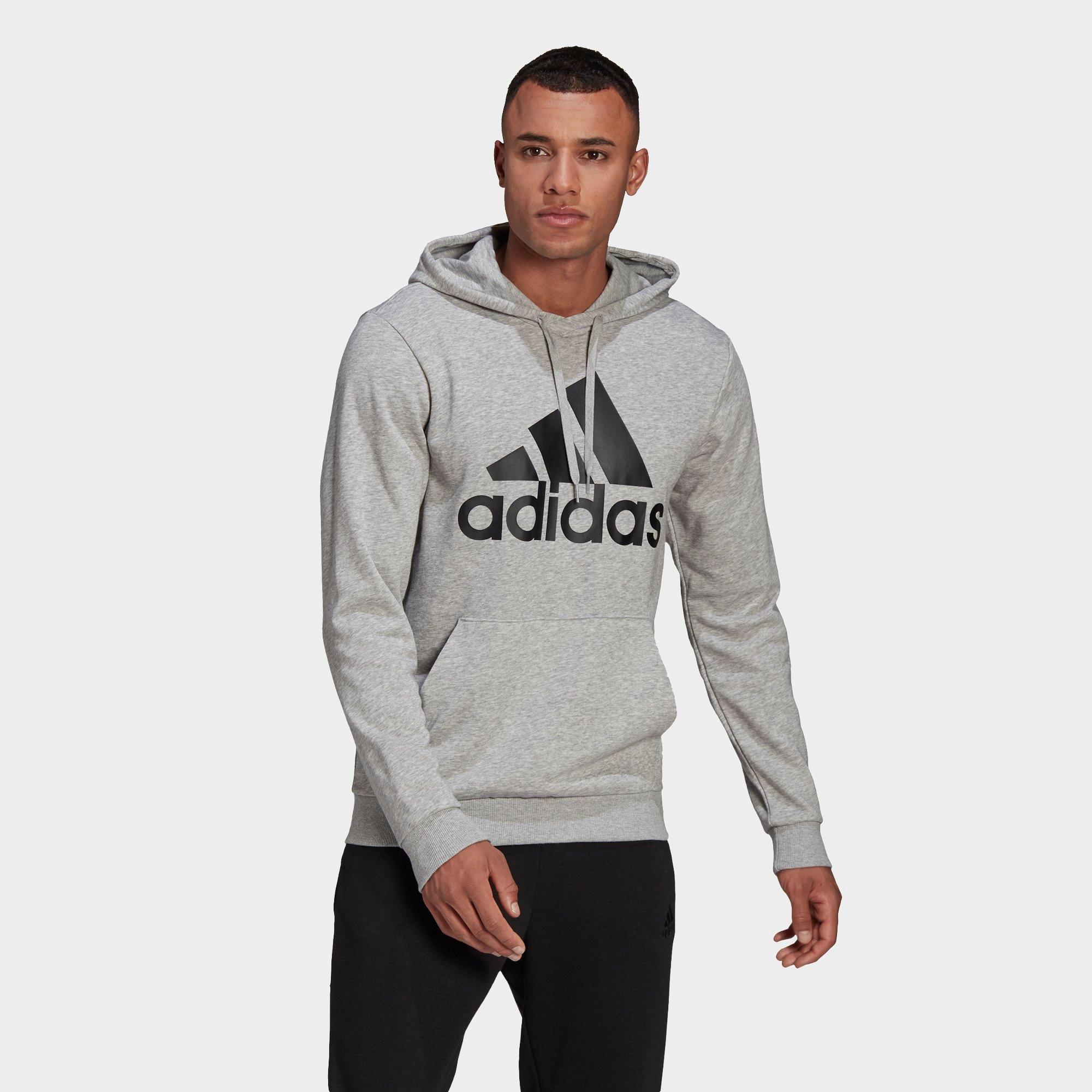 adidas essentials logo hoodie