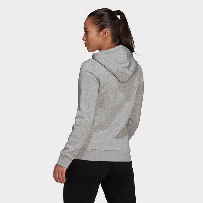 Women\'s adidas LOUNGEWEAR Essentials Logo Finish Fleece Hoodie| Line