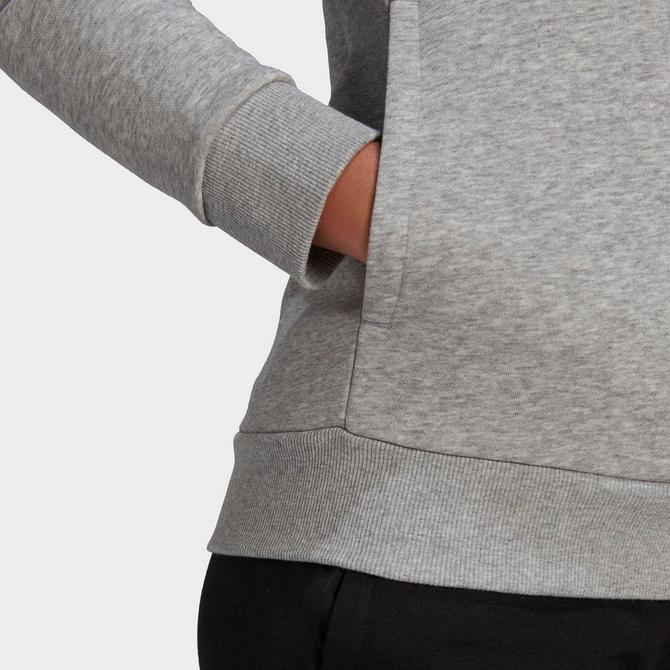 Logo Line Women\'s Fleece adidas Hoodie| LOUNGEWEAR Essentials Finish