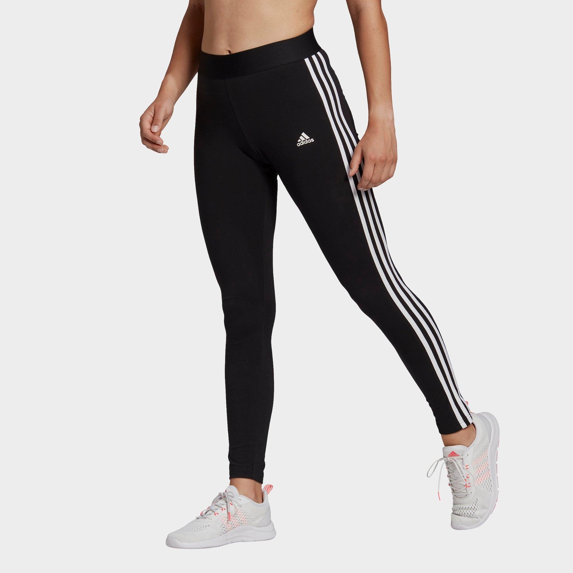adidas essentials 3 stripe leggings