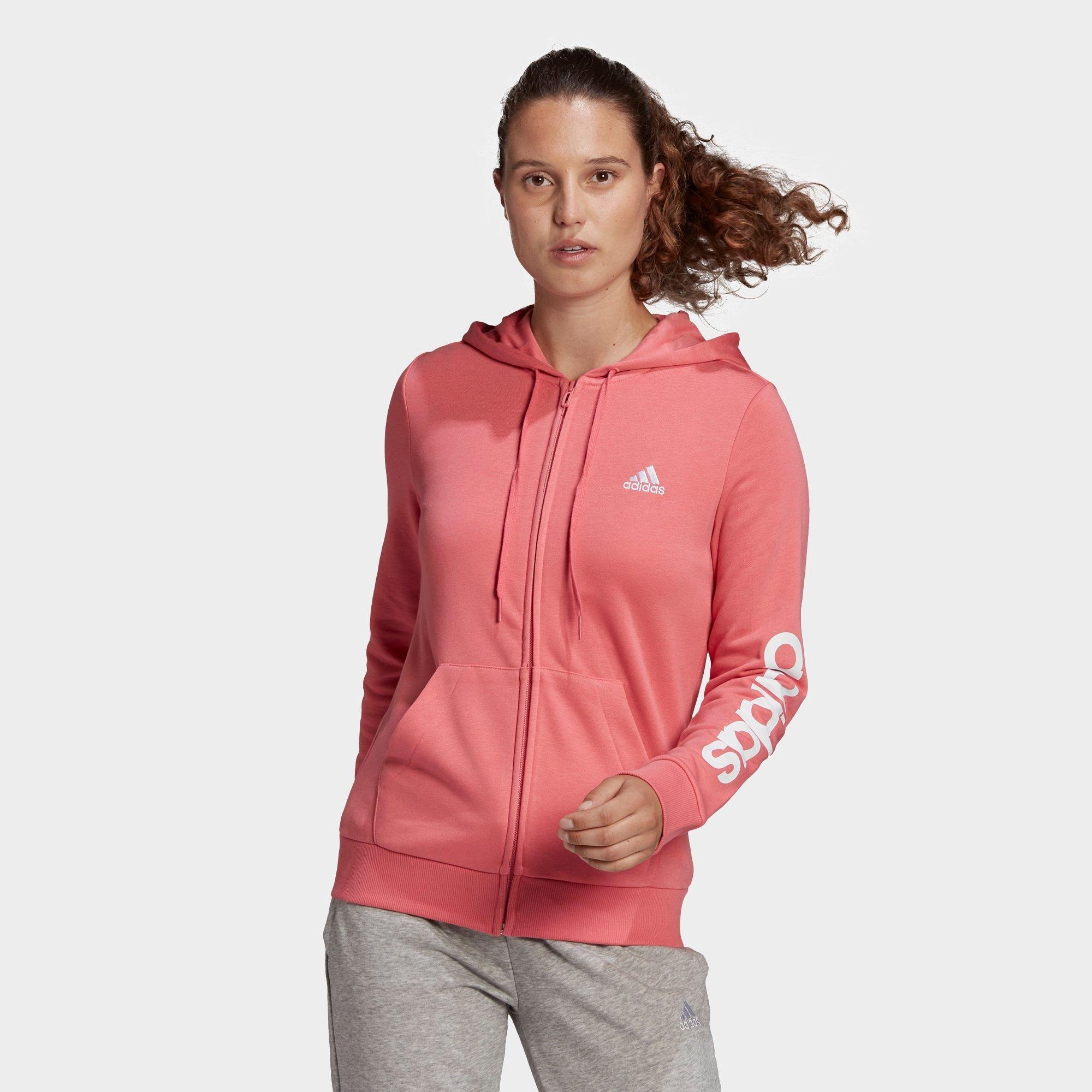 adidas full zip hoodie women's