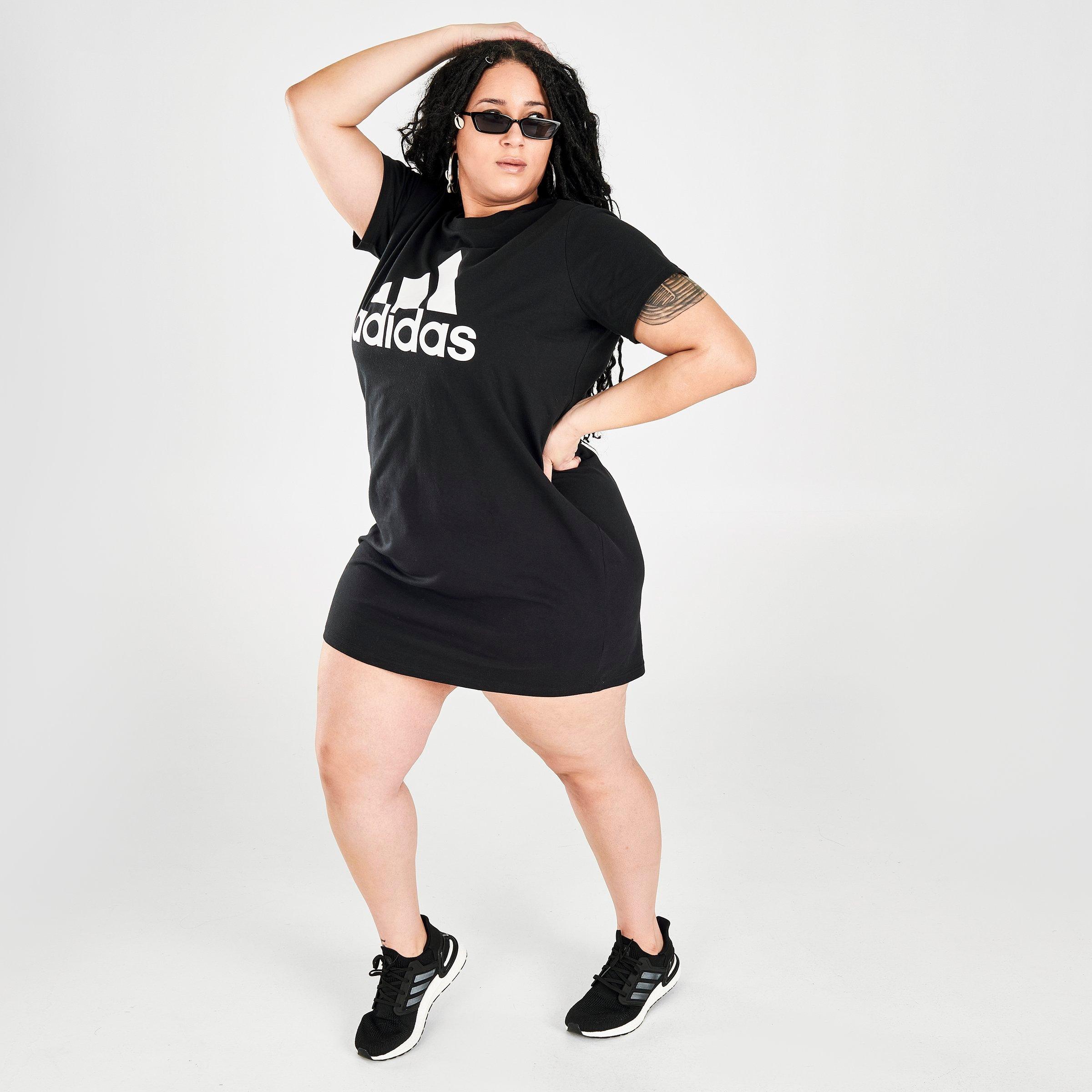 plus size adidas dress