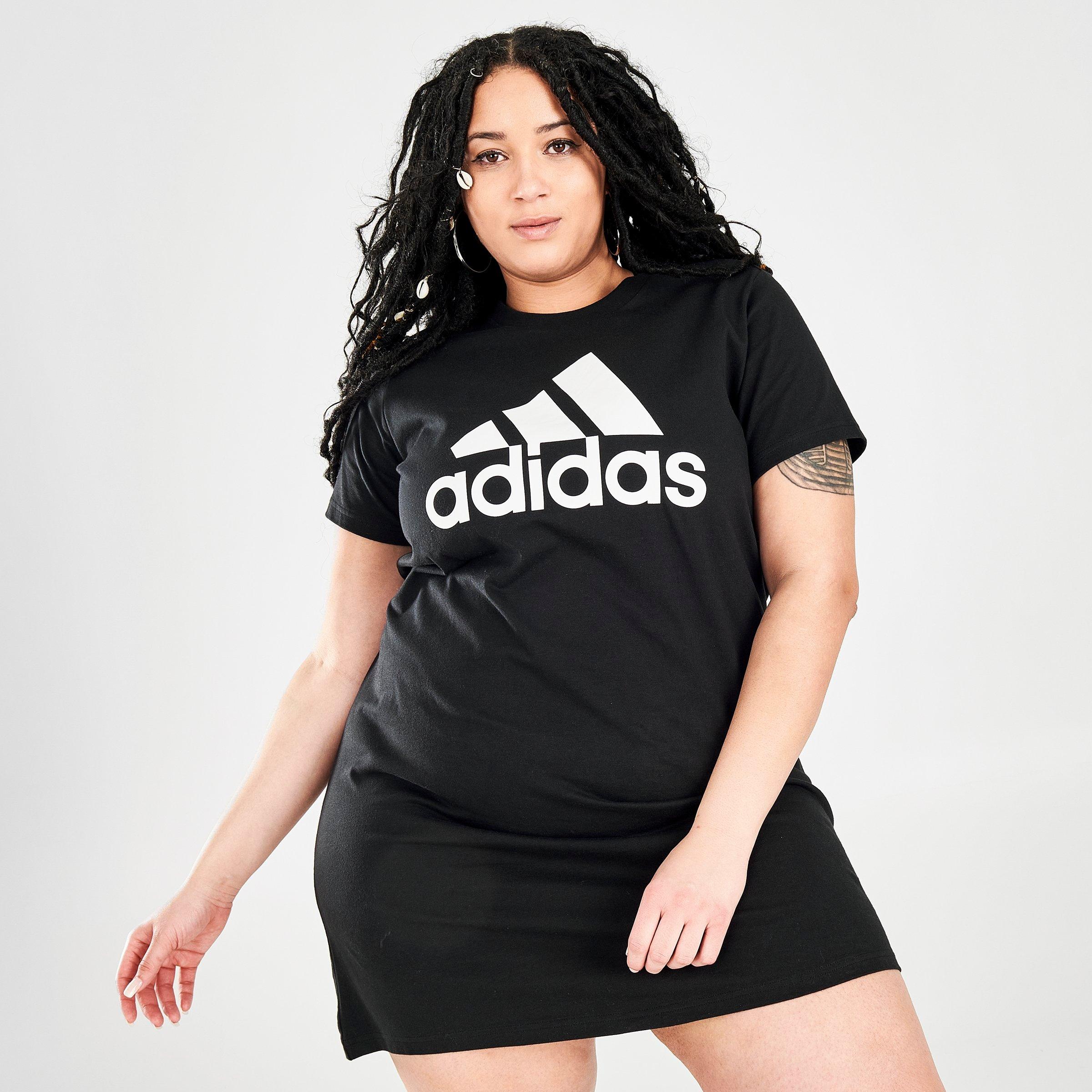 adidas t shirt dress plus size