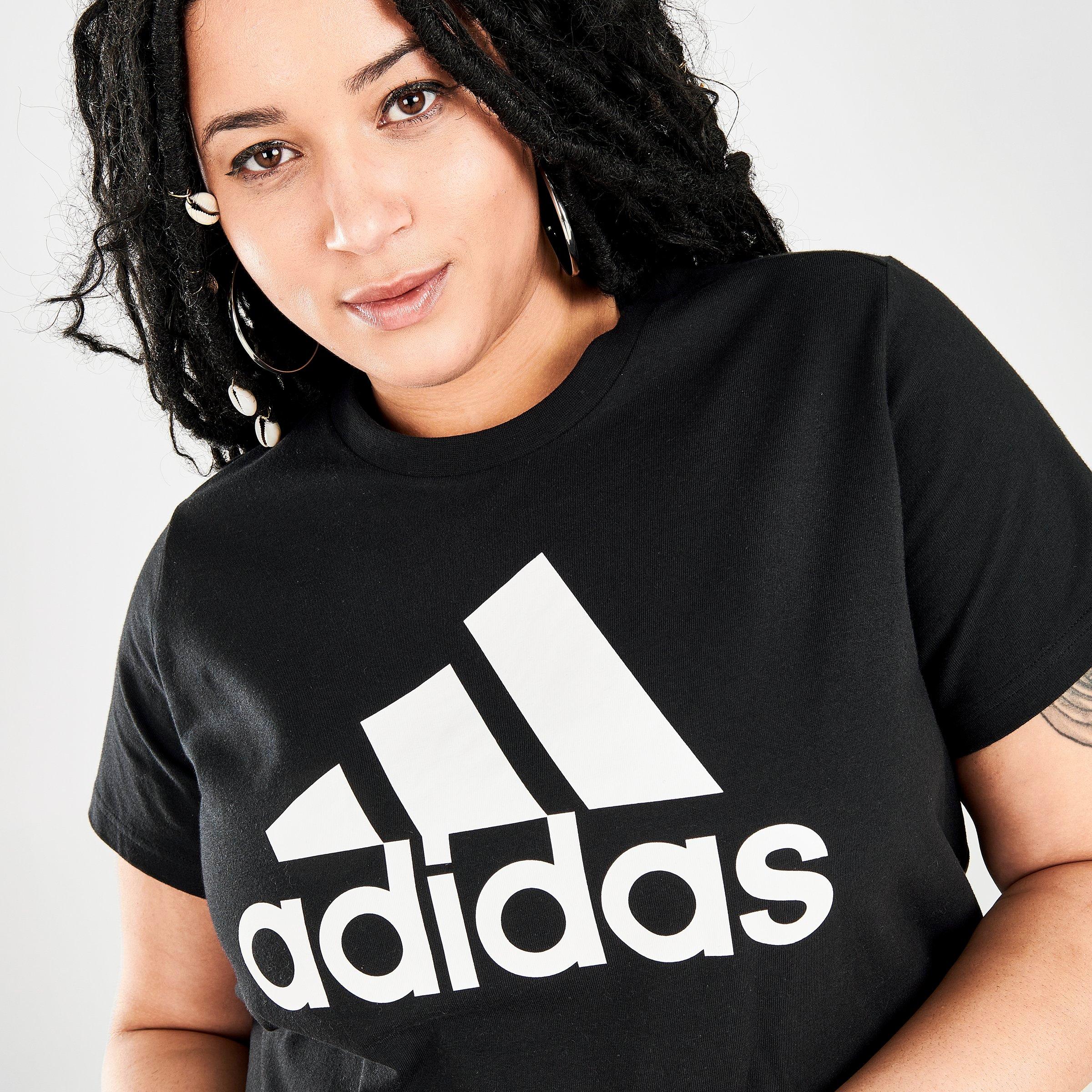 adidas t shirt dress plus size