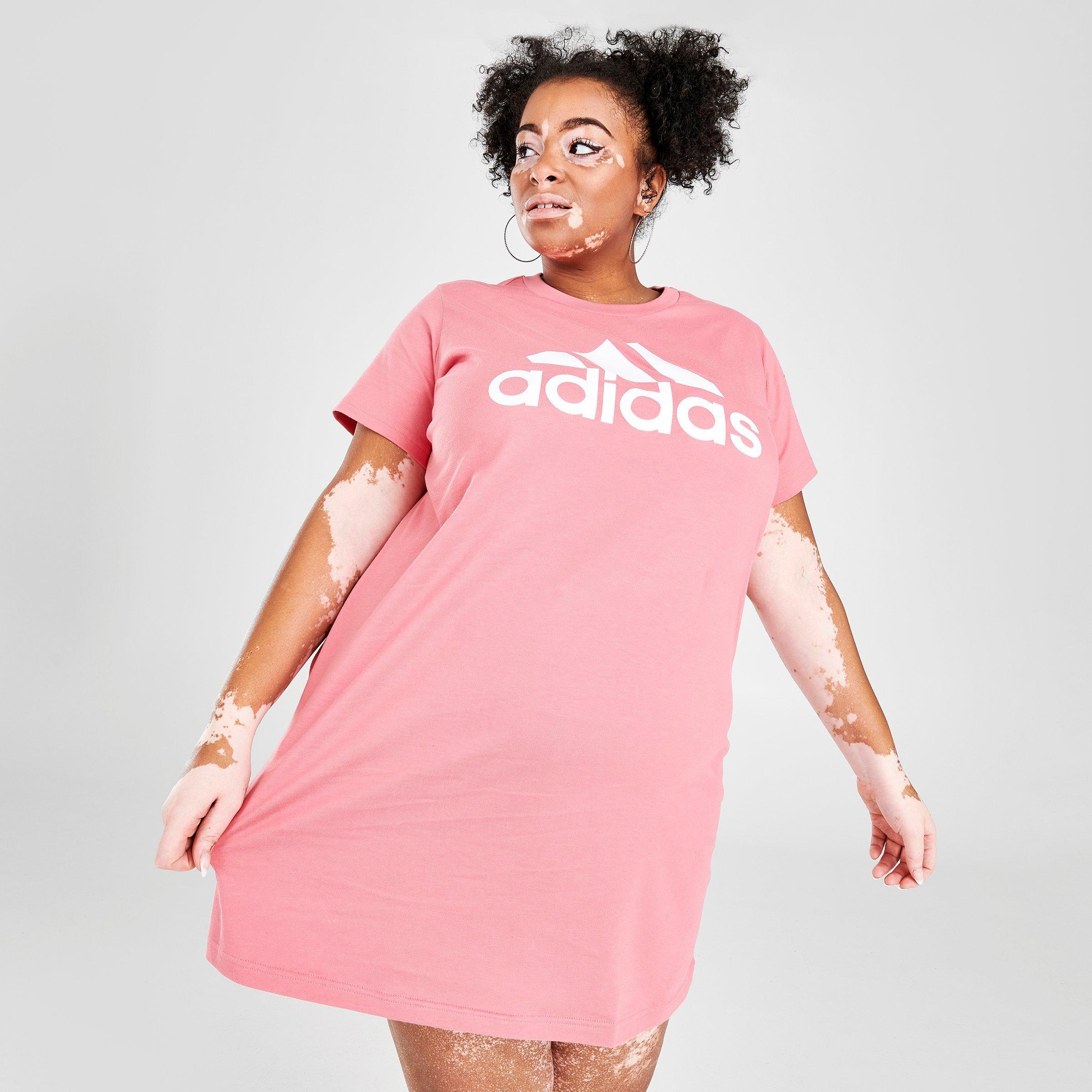 adidas t shirt dress plus size