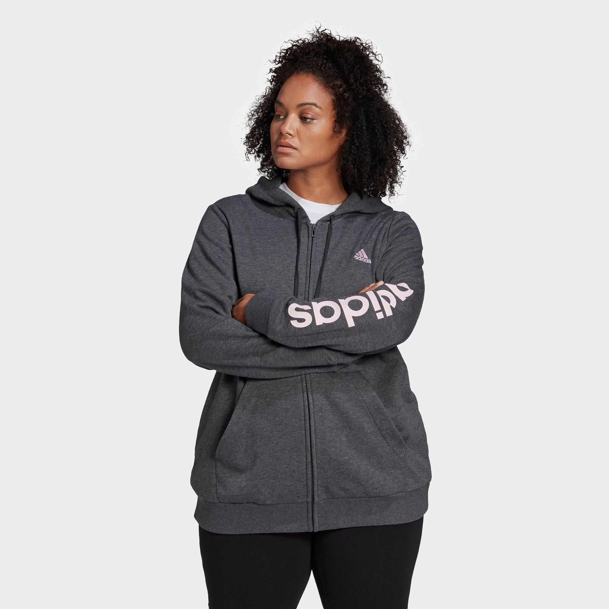 plus size adidas hoodie