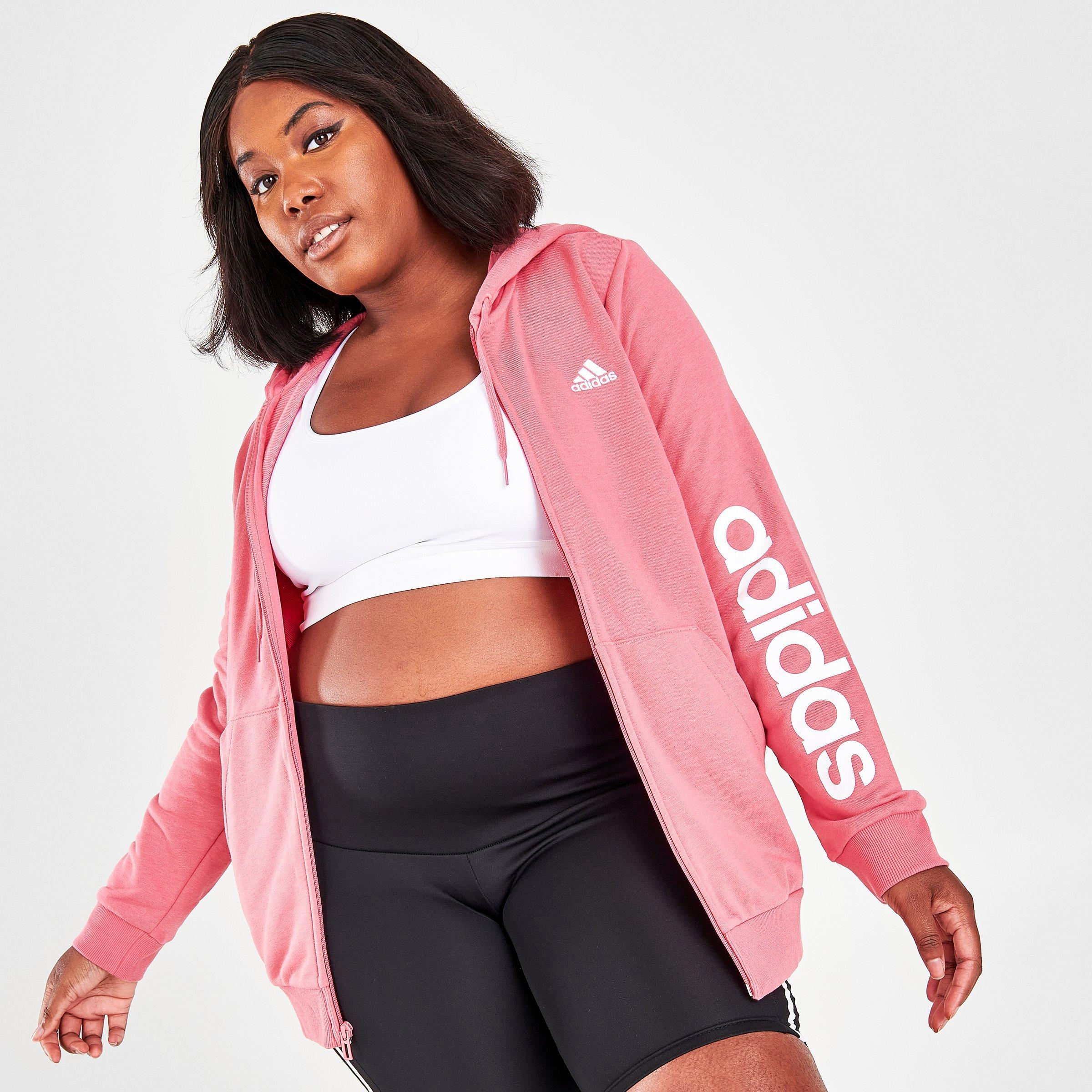 adidas women's plus size jackets