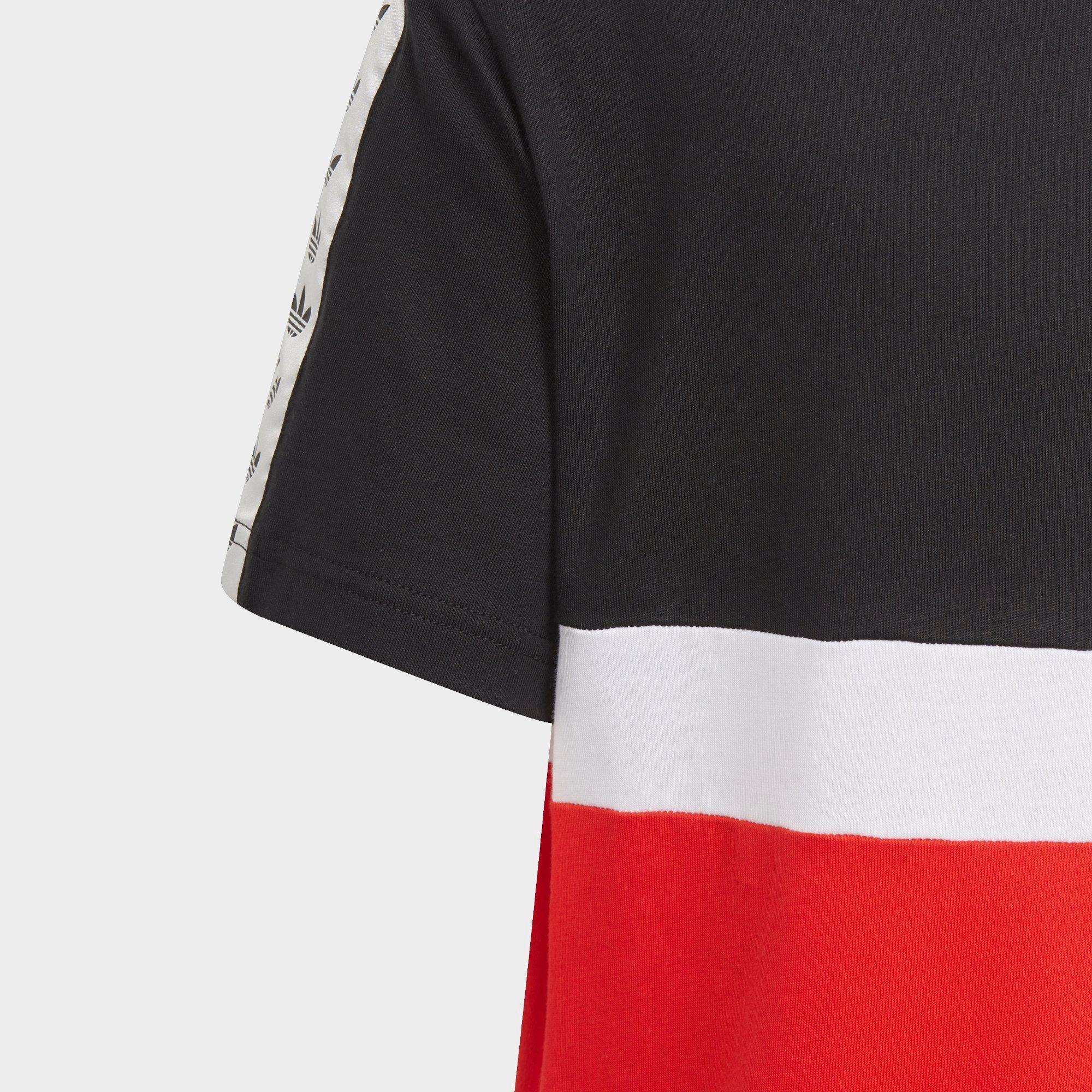 adidas original tape t shirt