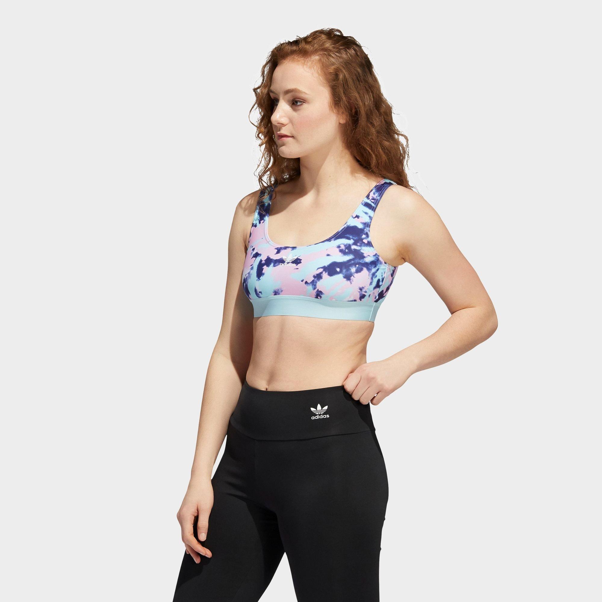 adidas tie dye sports bra