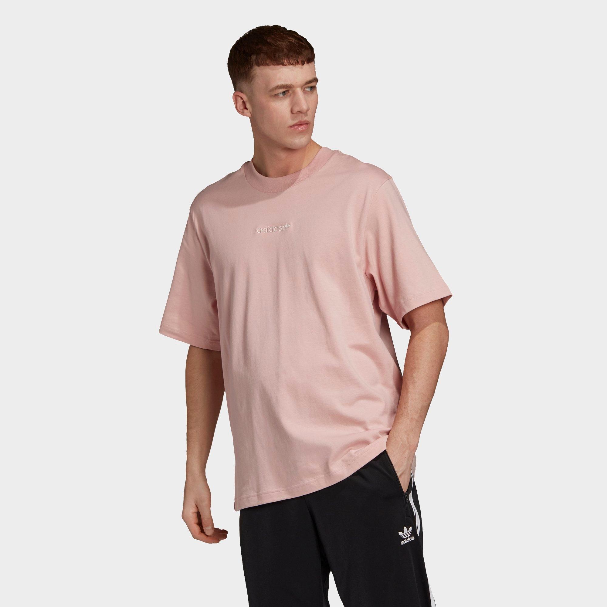 pastel pink adidas shirt