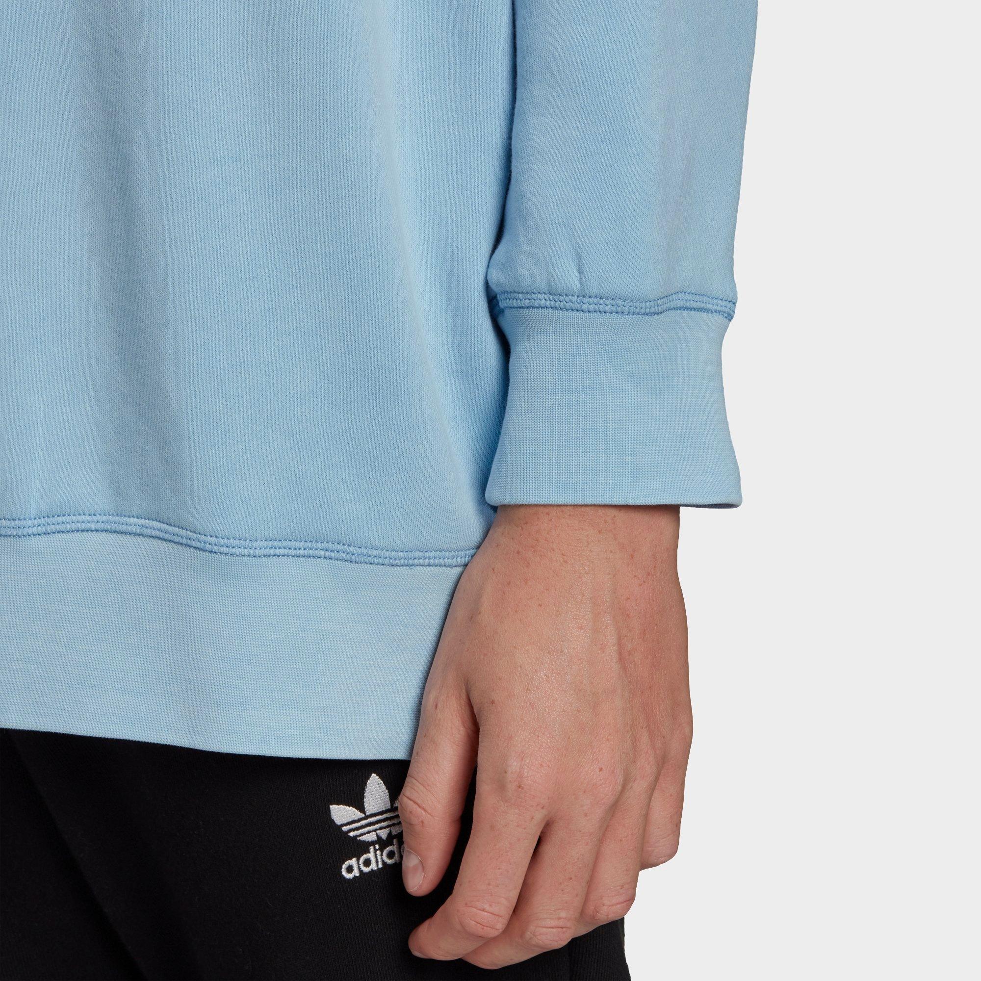 adidas originals overdyed crew sweatshirt women's