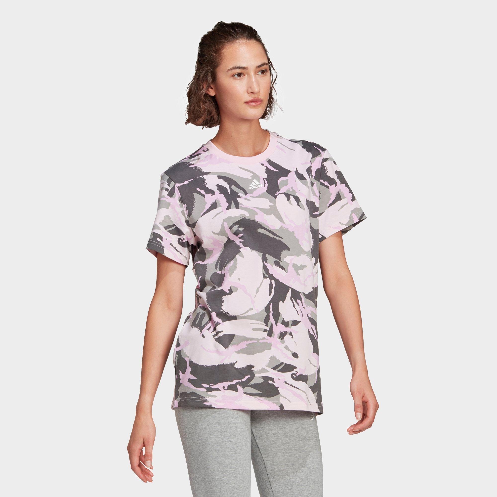 camo adidas shirt women's