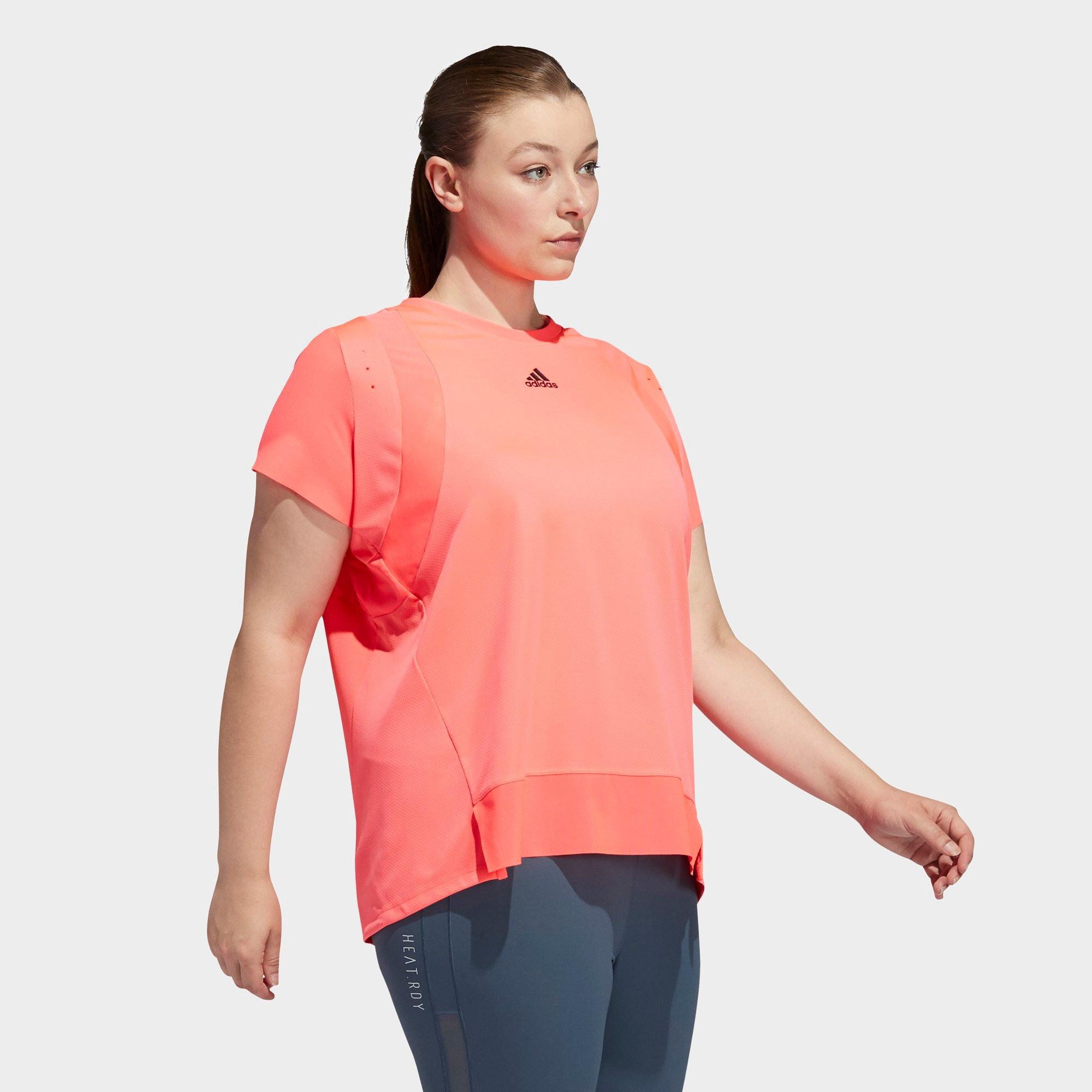 adidas women's plus size shirts