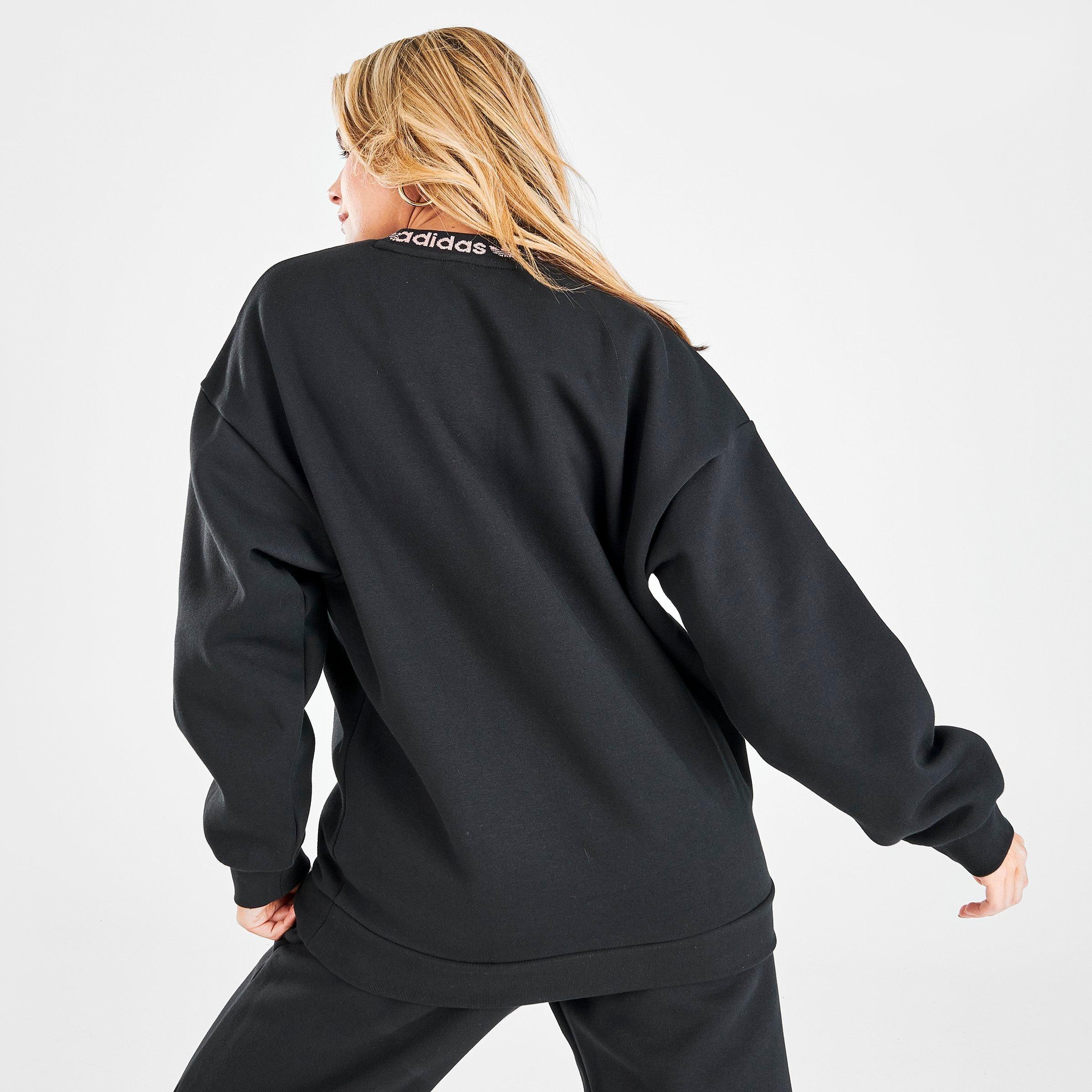 adidas essential boyfriend fit crew sweater