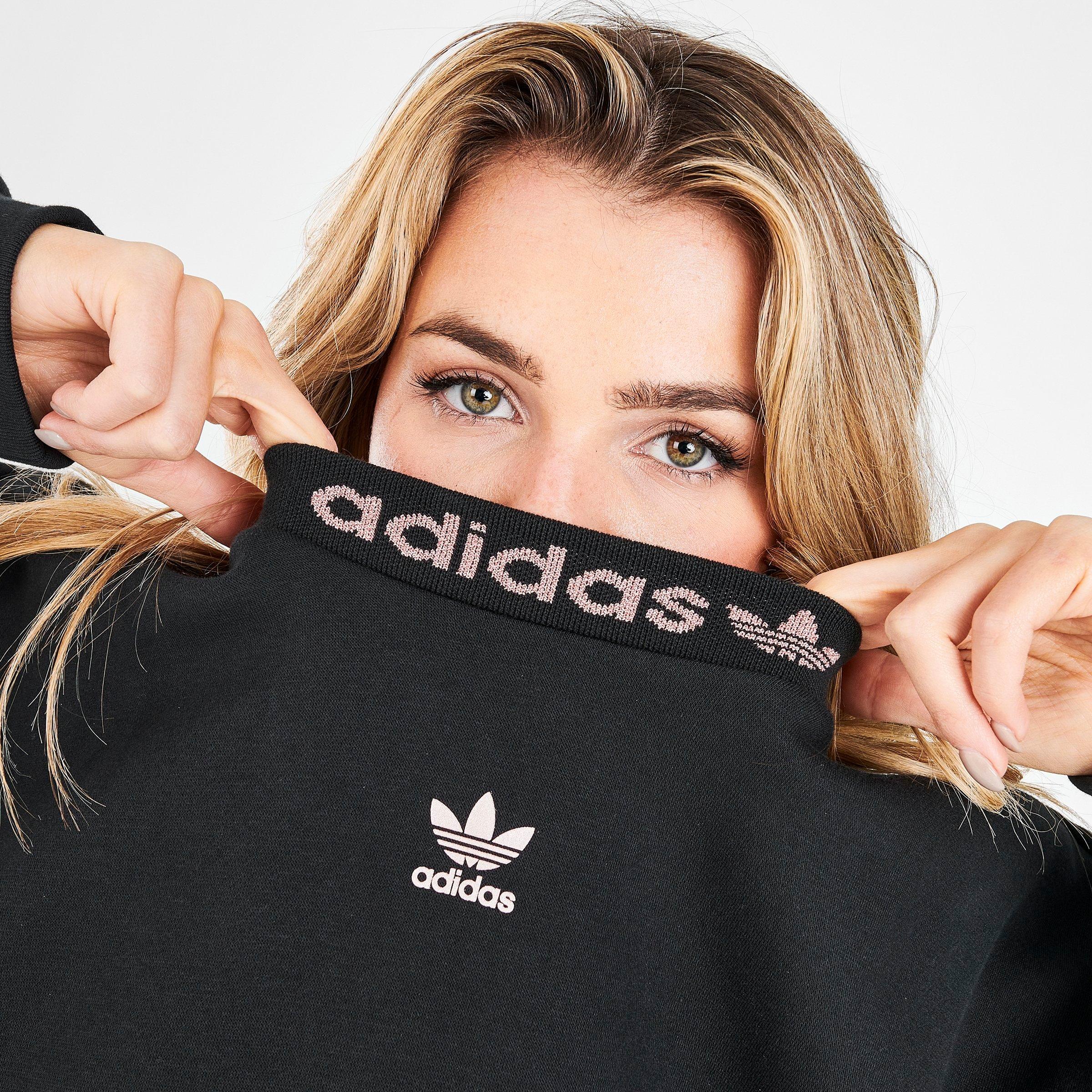 adidas crew neck sweatshirt womens