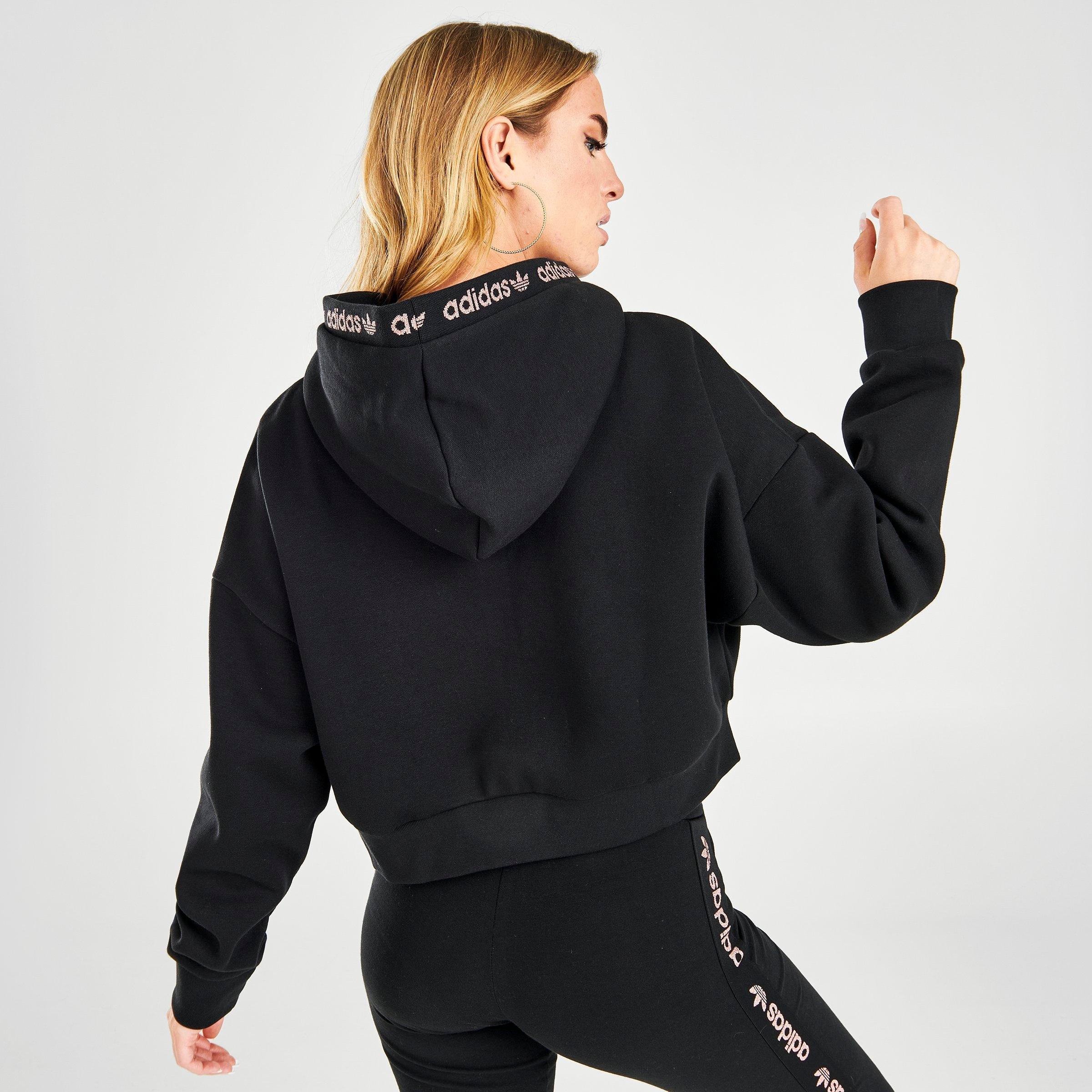 women's originals cropped hoodie