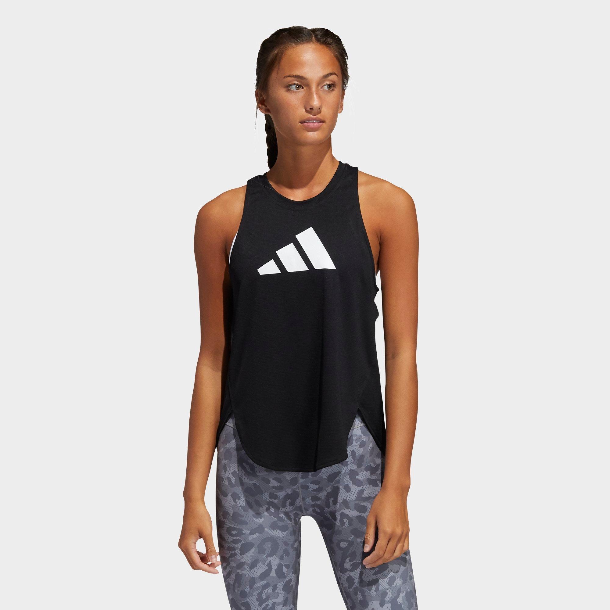 adidas training logo tank