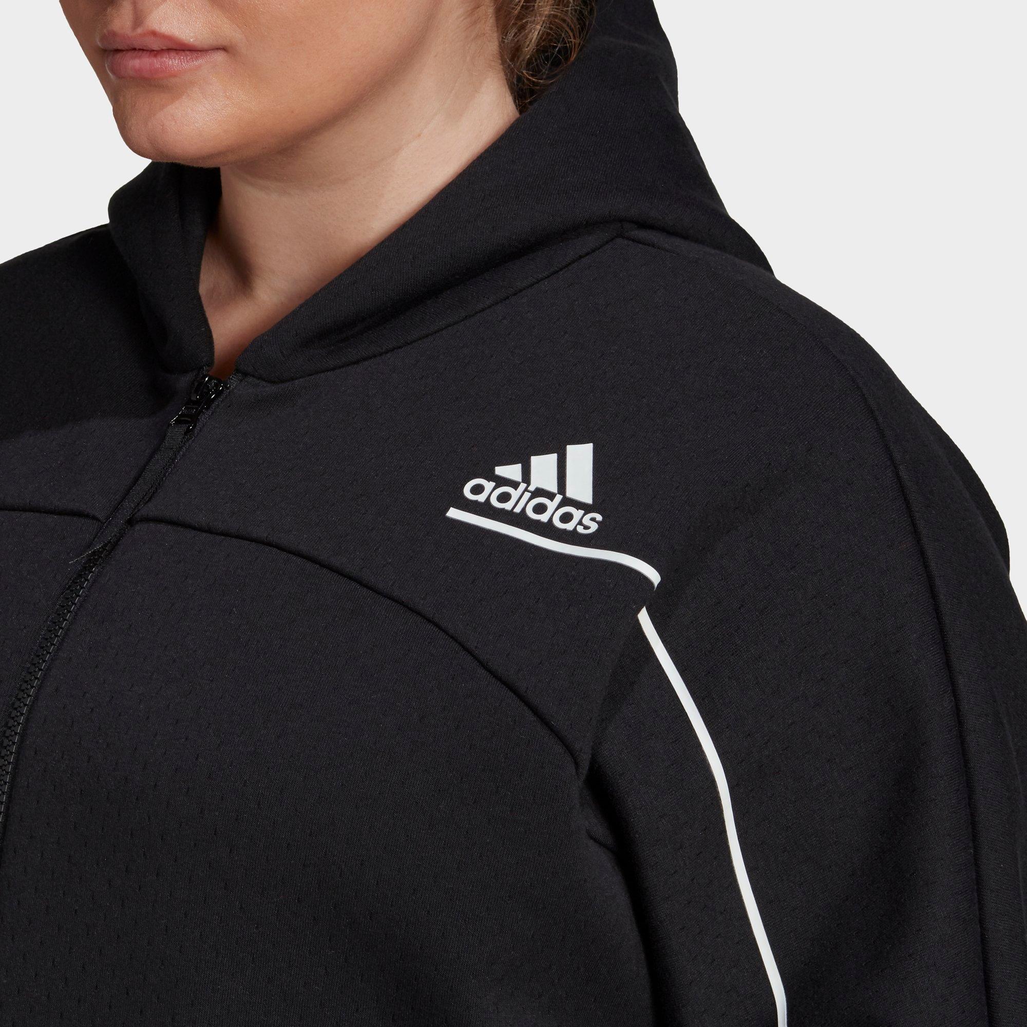 plus size adidas hoodie