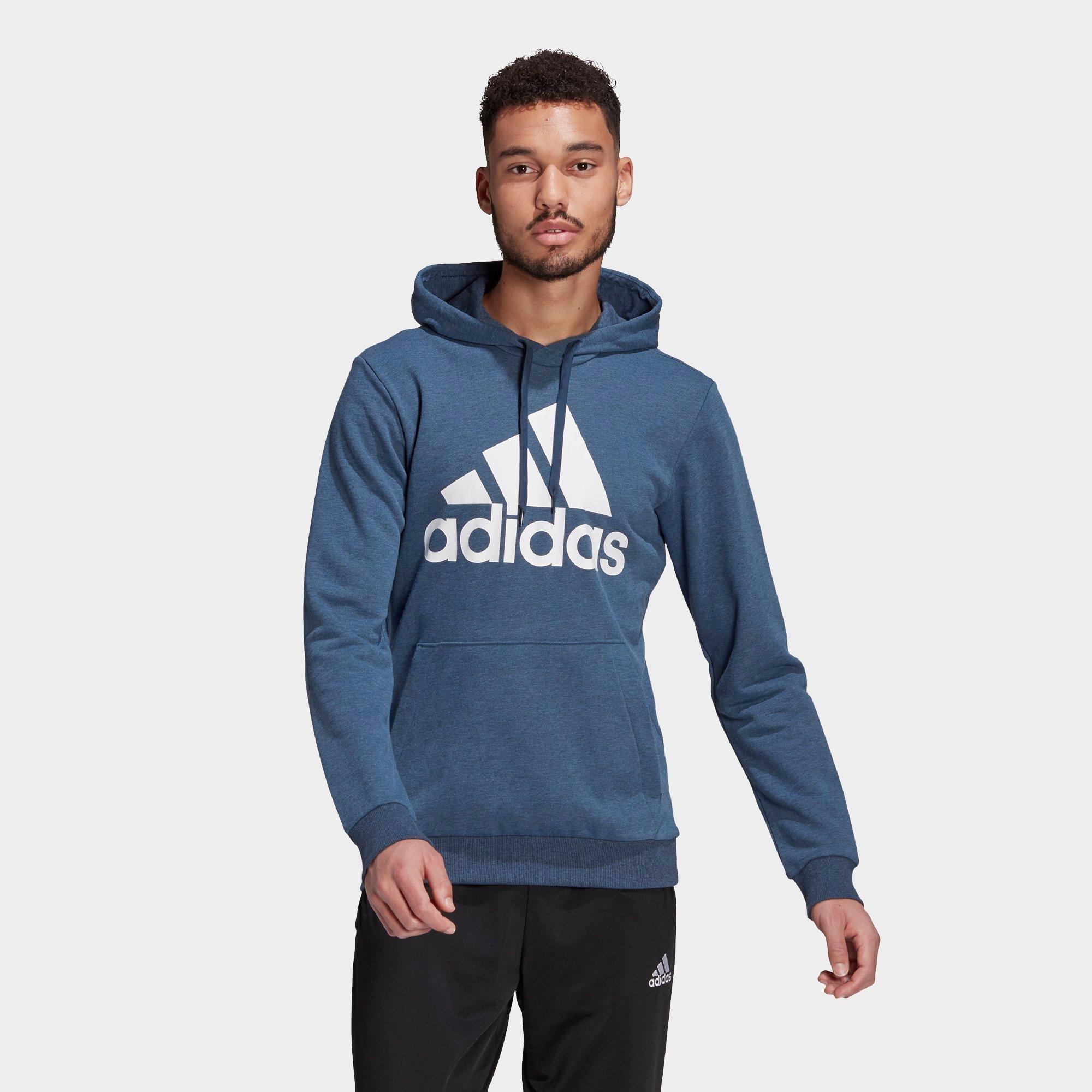 adidas essentials logo hoodie