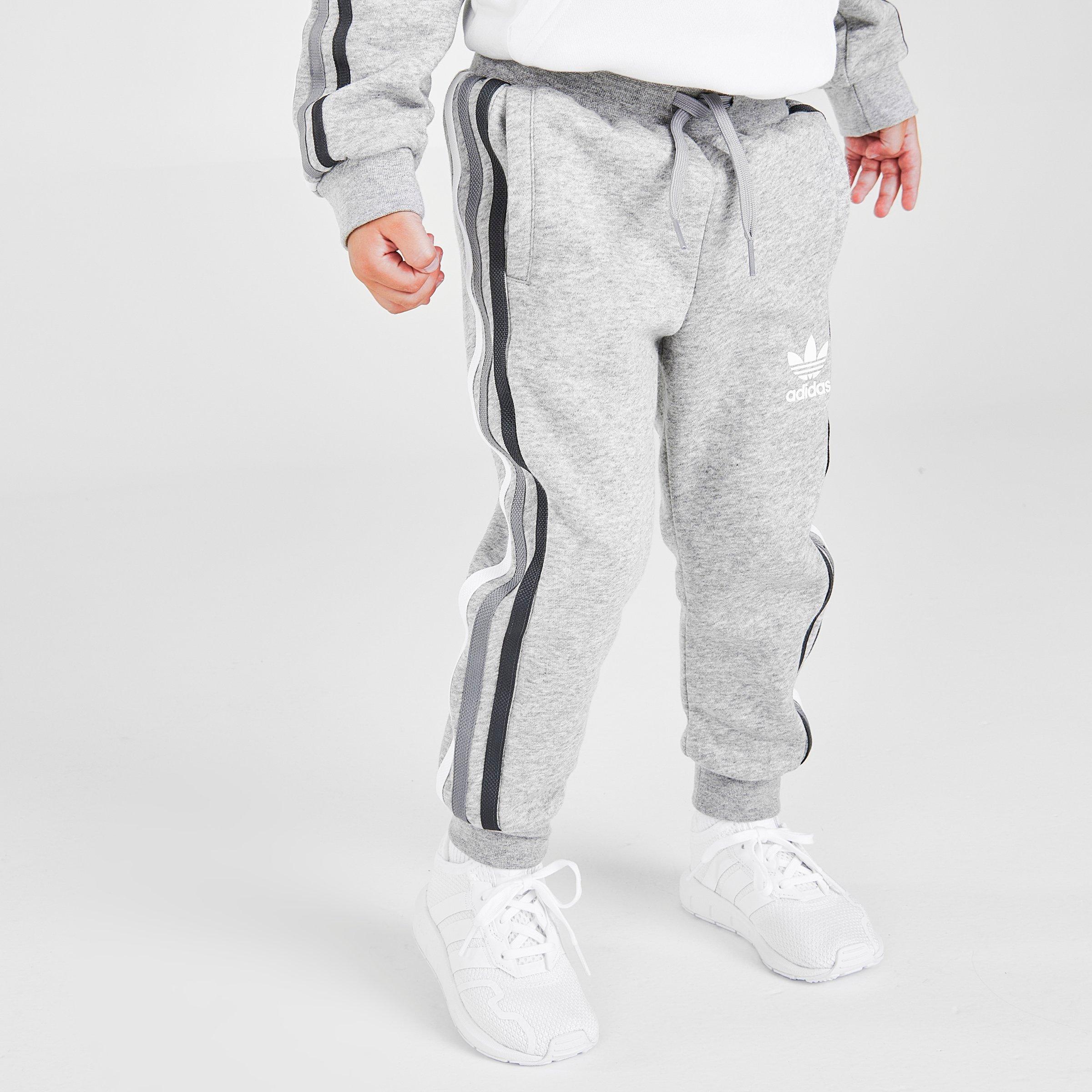 boys grey adidas joggers