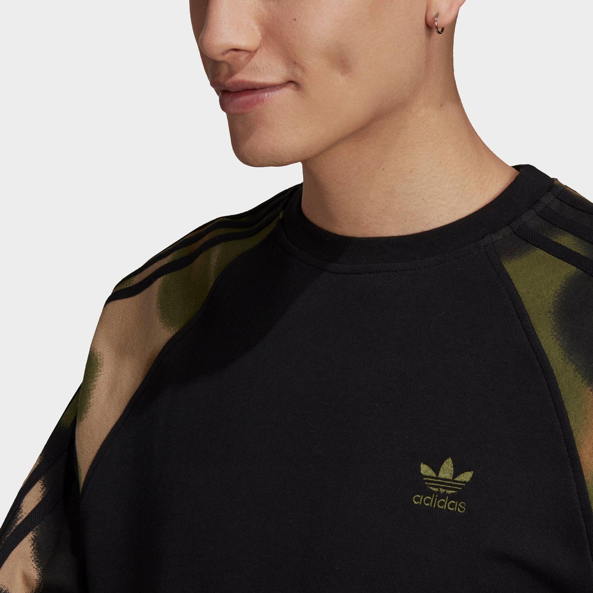 adidas camo crew sweatshirt