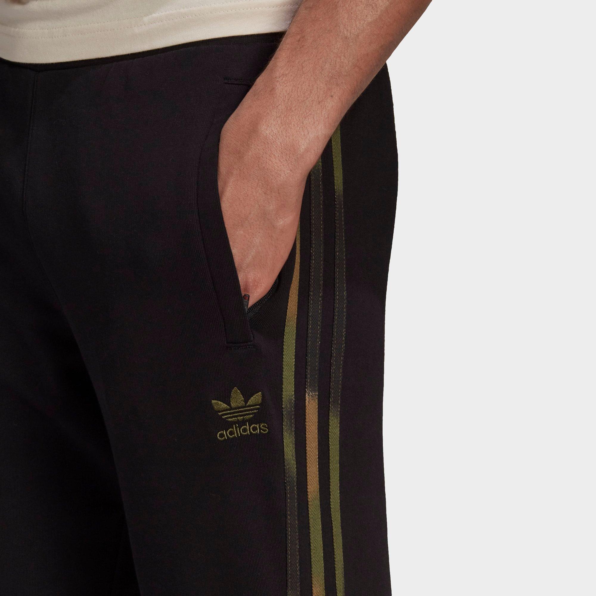 adidas camo stripe joggers