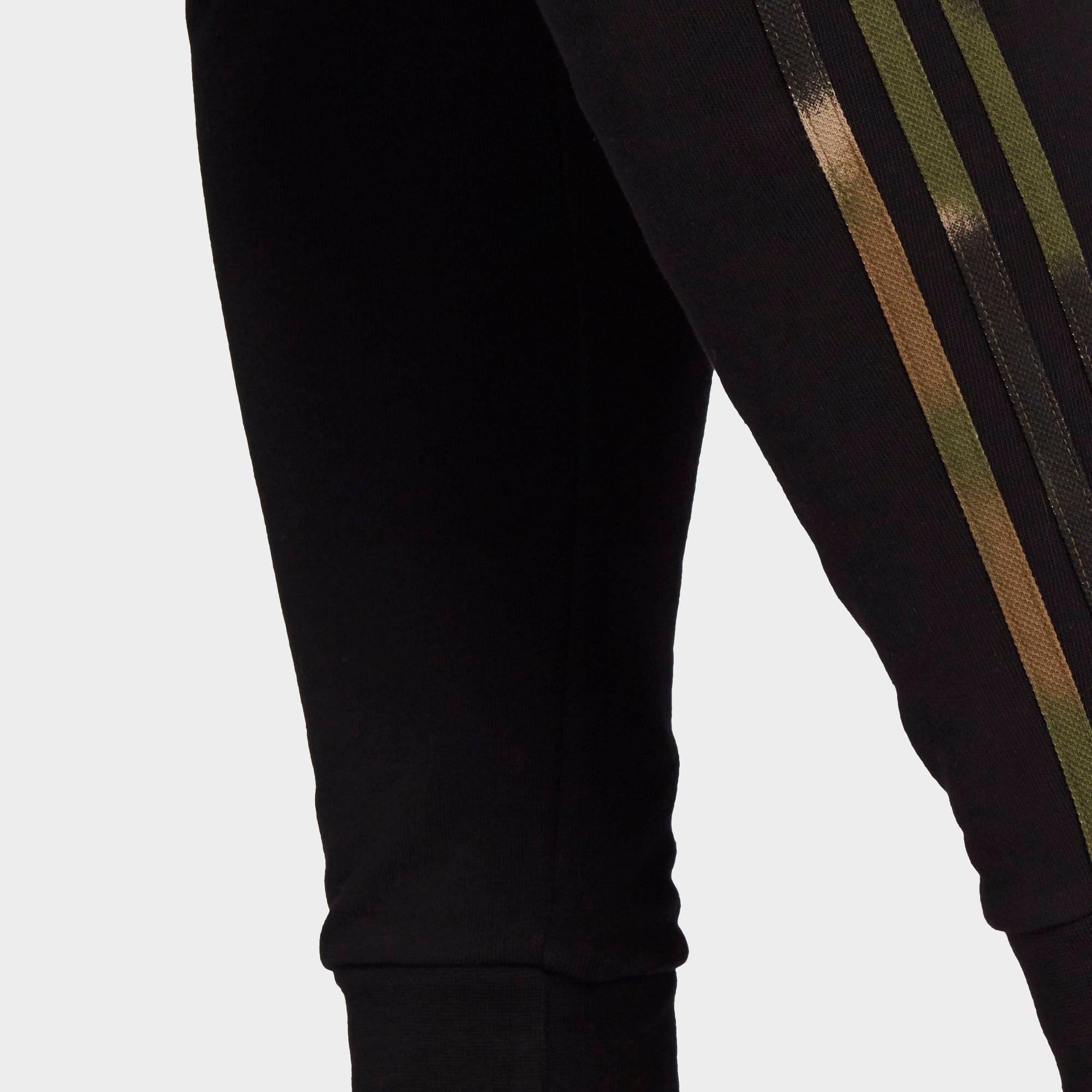 adidas striped joggers mens