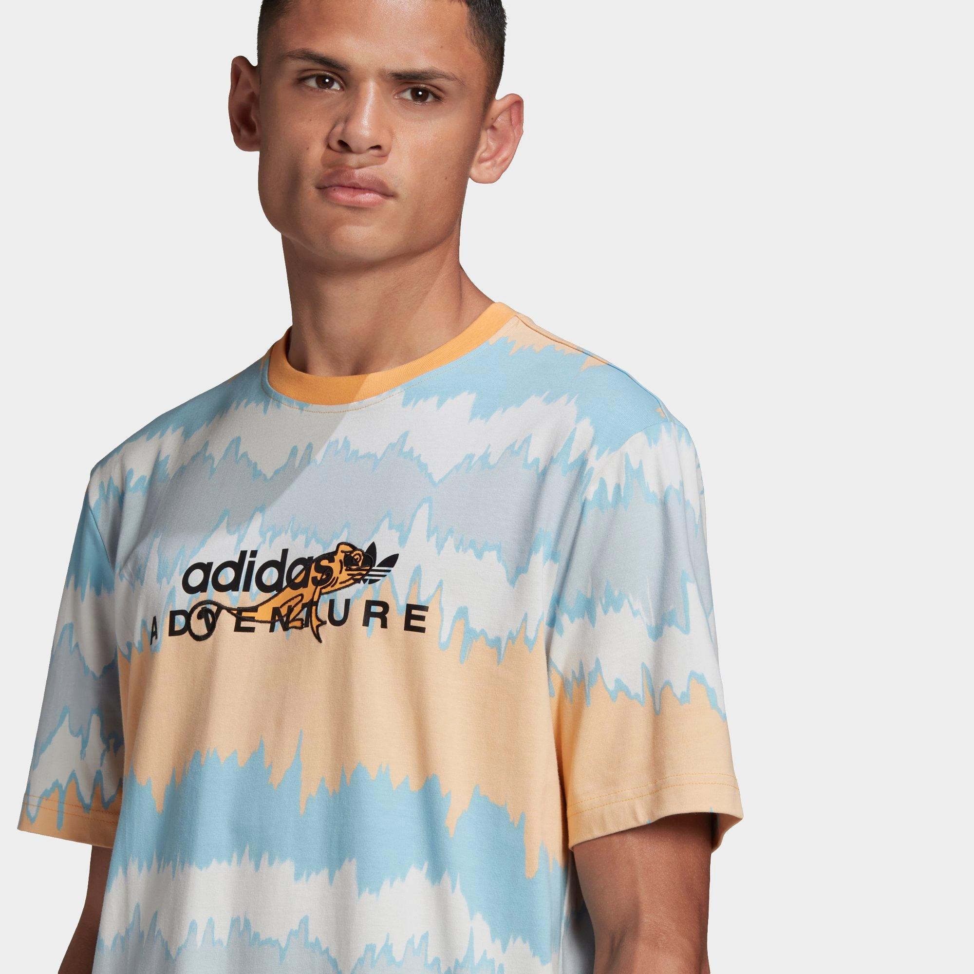 adidas archive logo tee