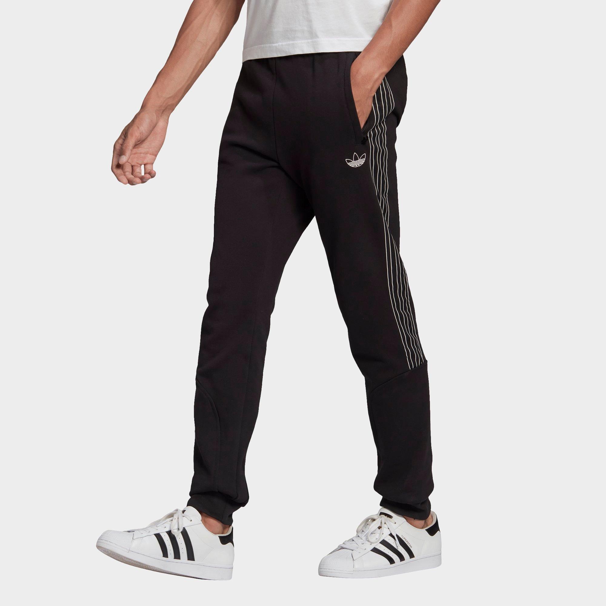 mens striped jogger pants