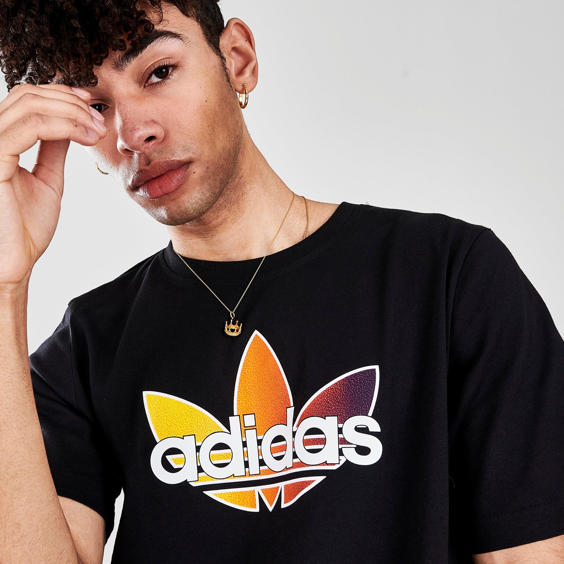 adidas multicolor t shirt mens