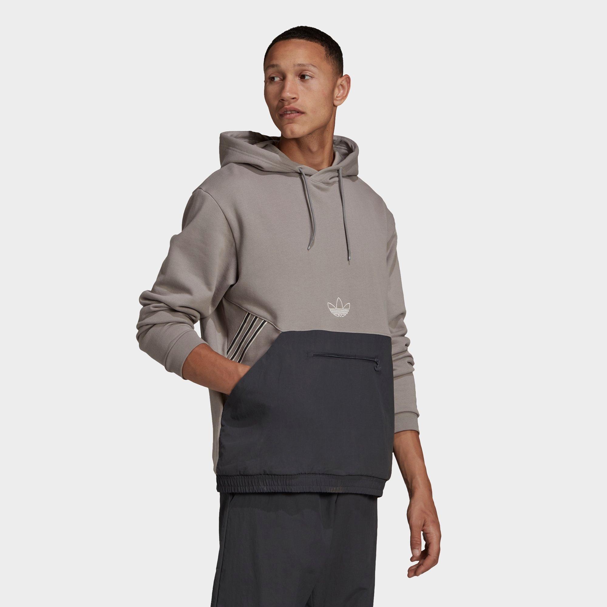 adidas mixed hoodie