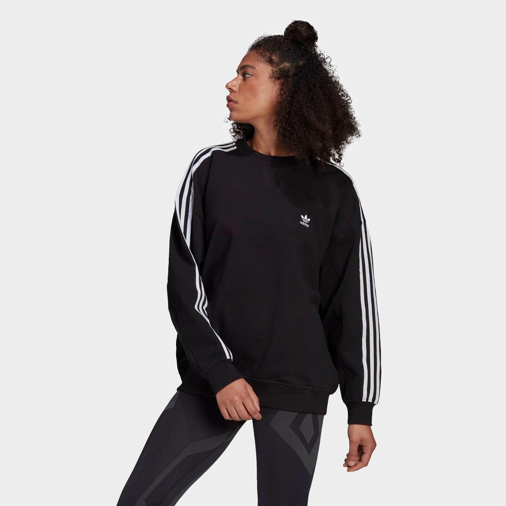 adidas oversized crew neck sweatshirt