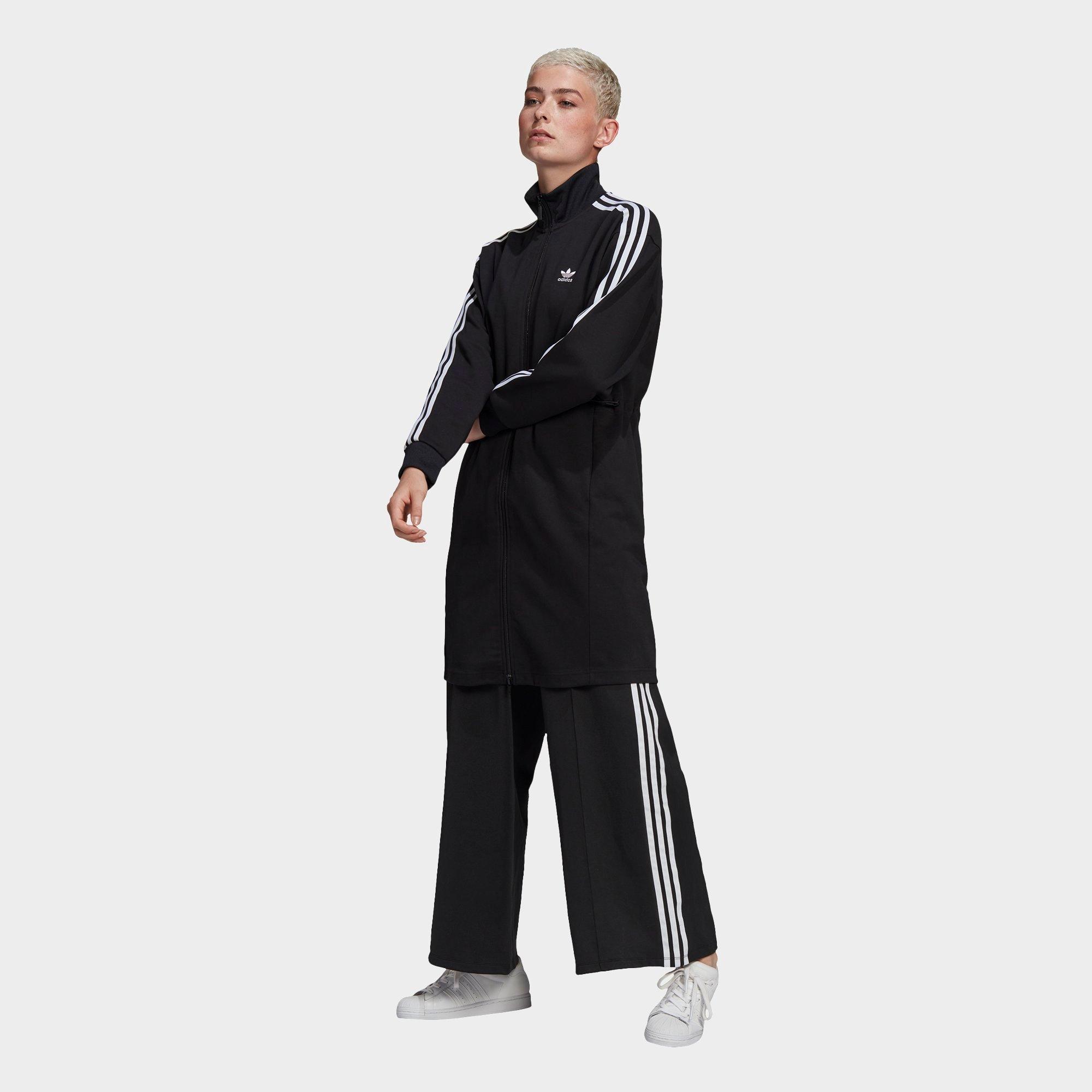 adidas long track jacket