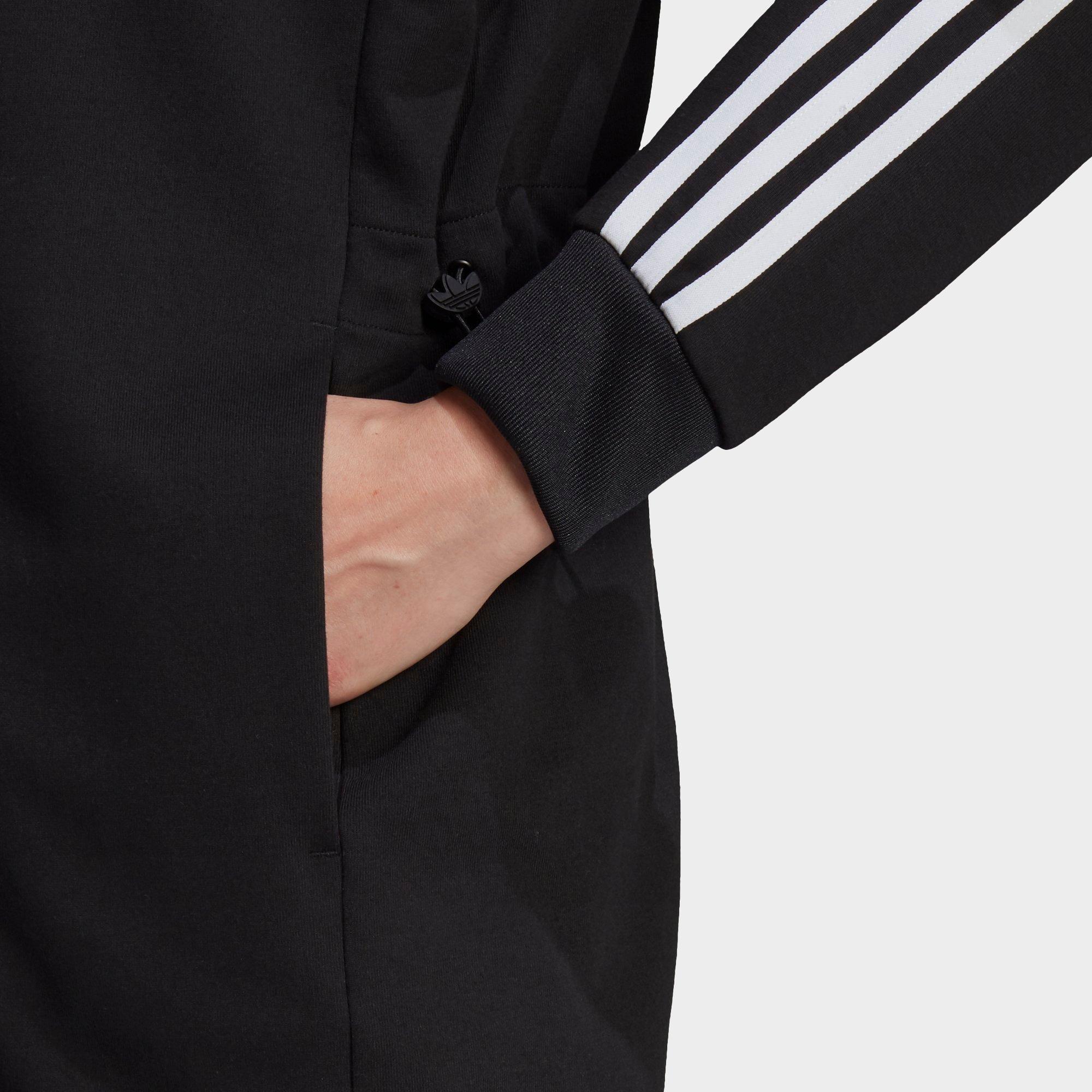 adidas long track jacket women's