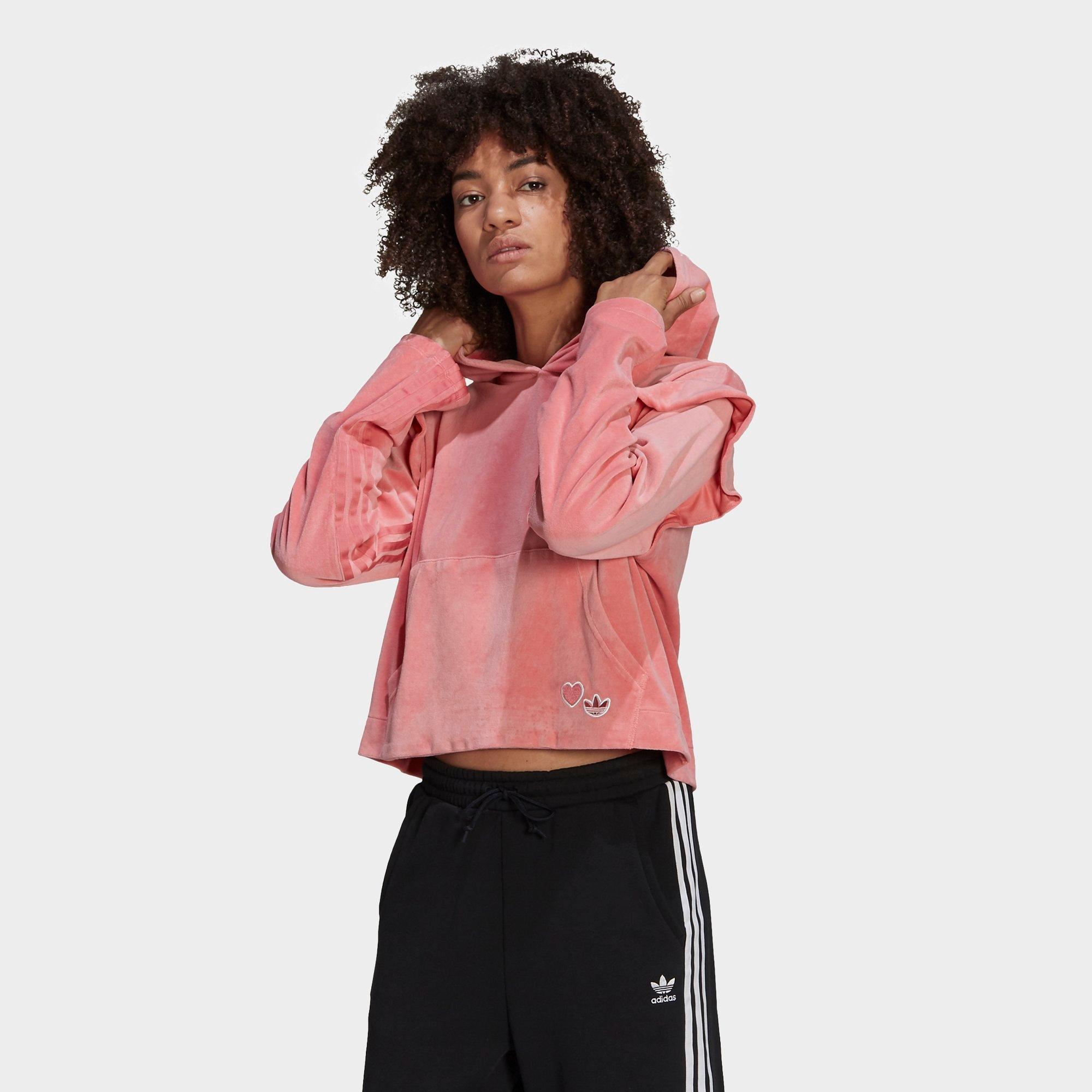 pink adidas originals sweatshirt