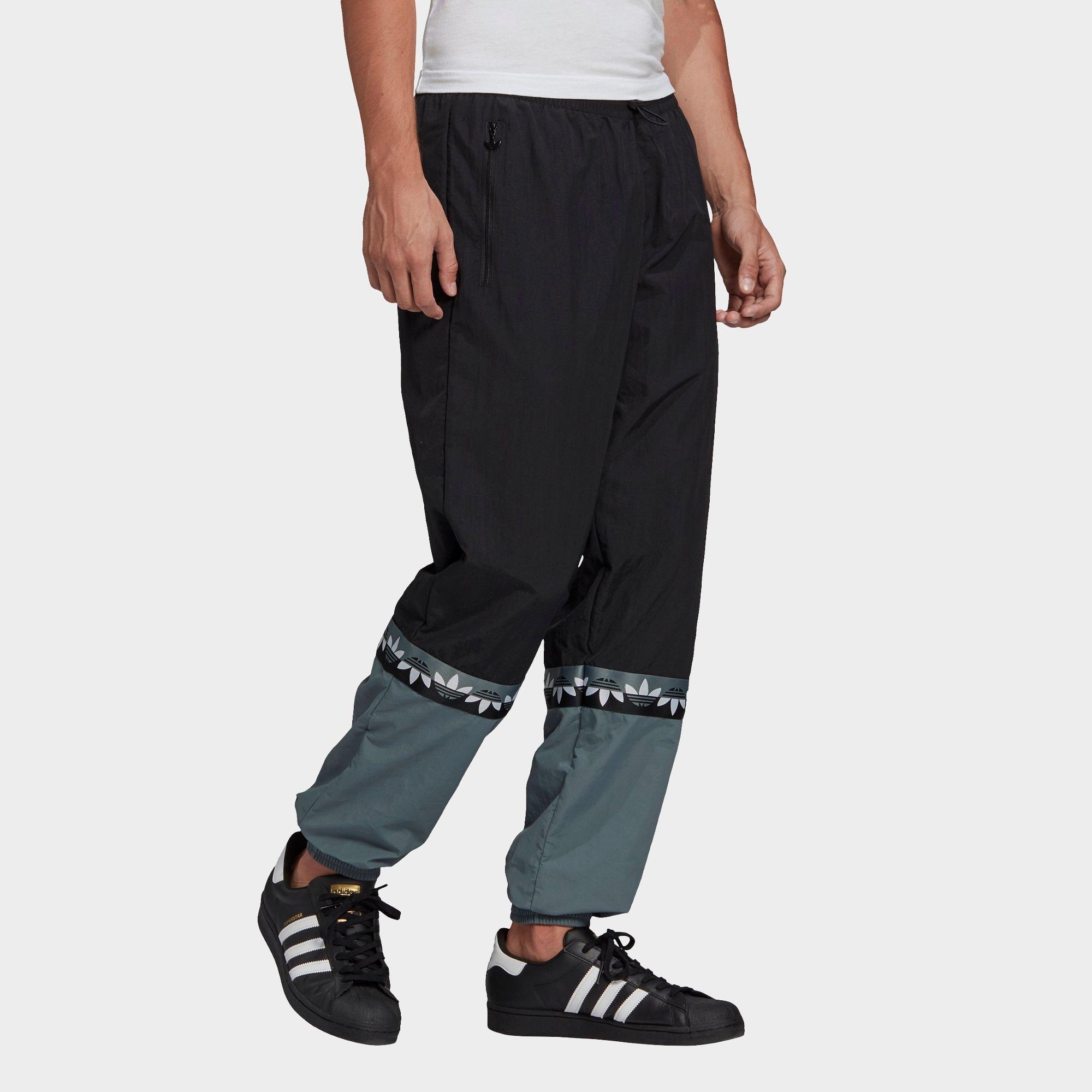 adidas trefoil track pants