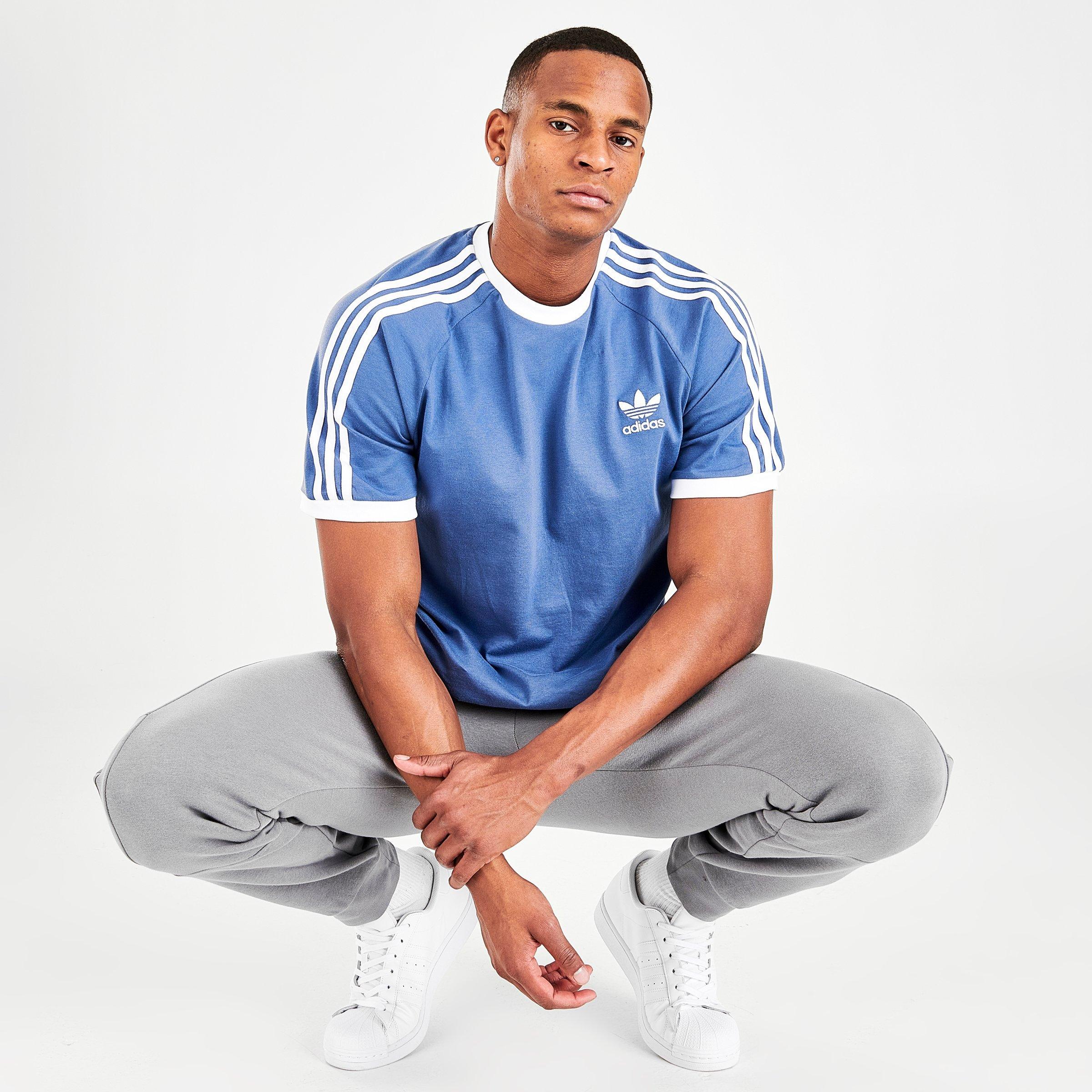 adidas california t shirt blue