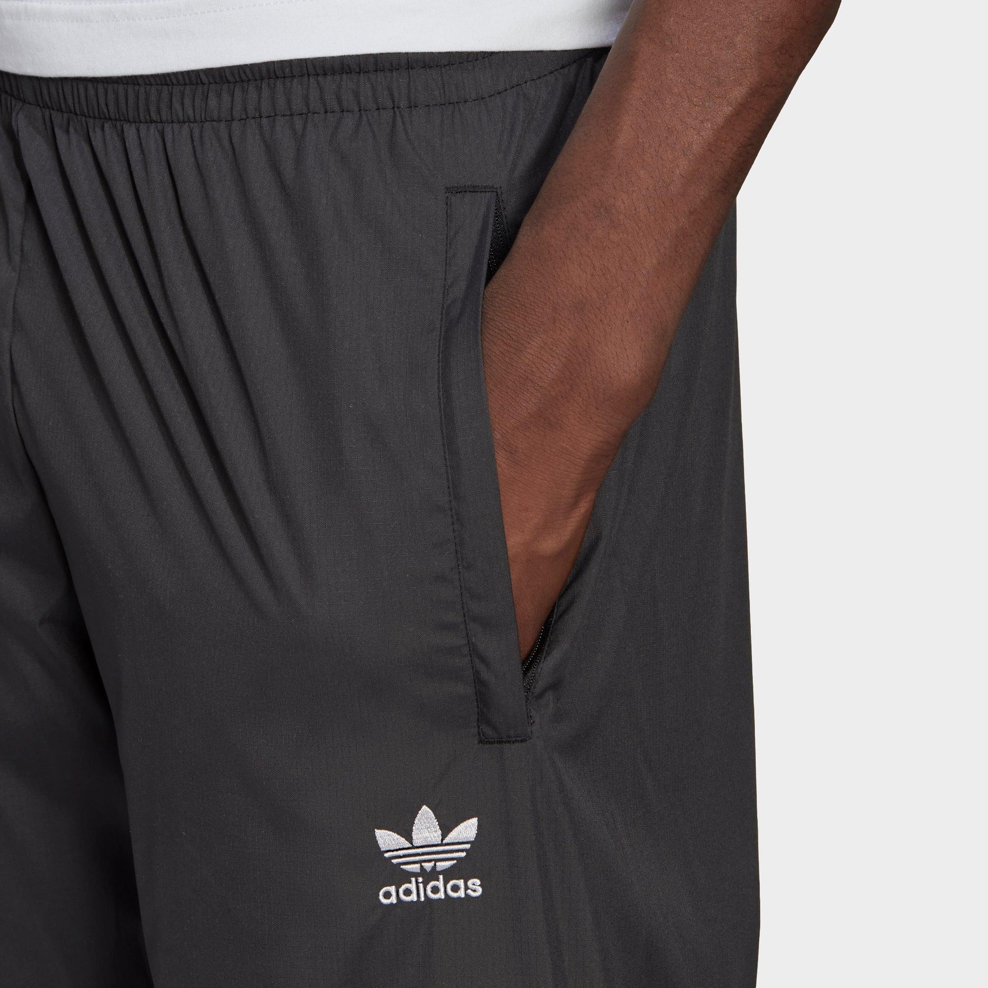 adidas originals trefoil stripe fleece track pants