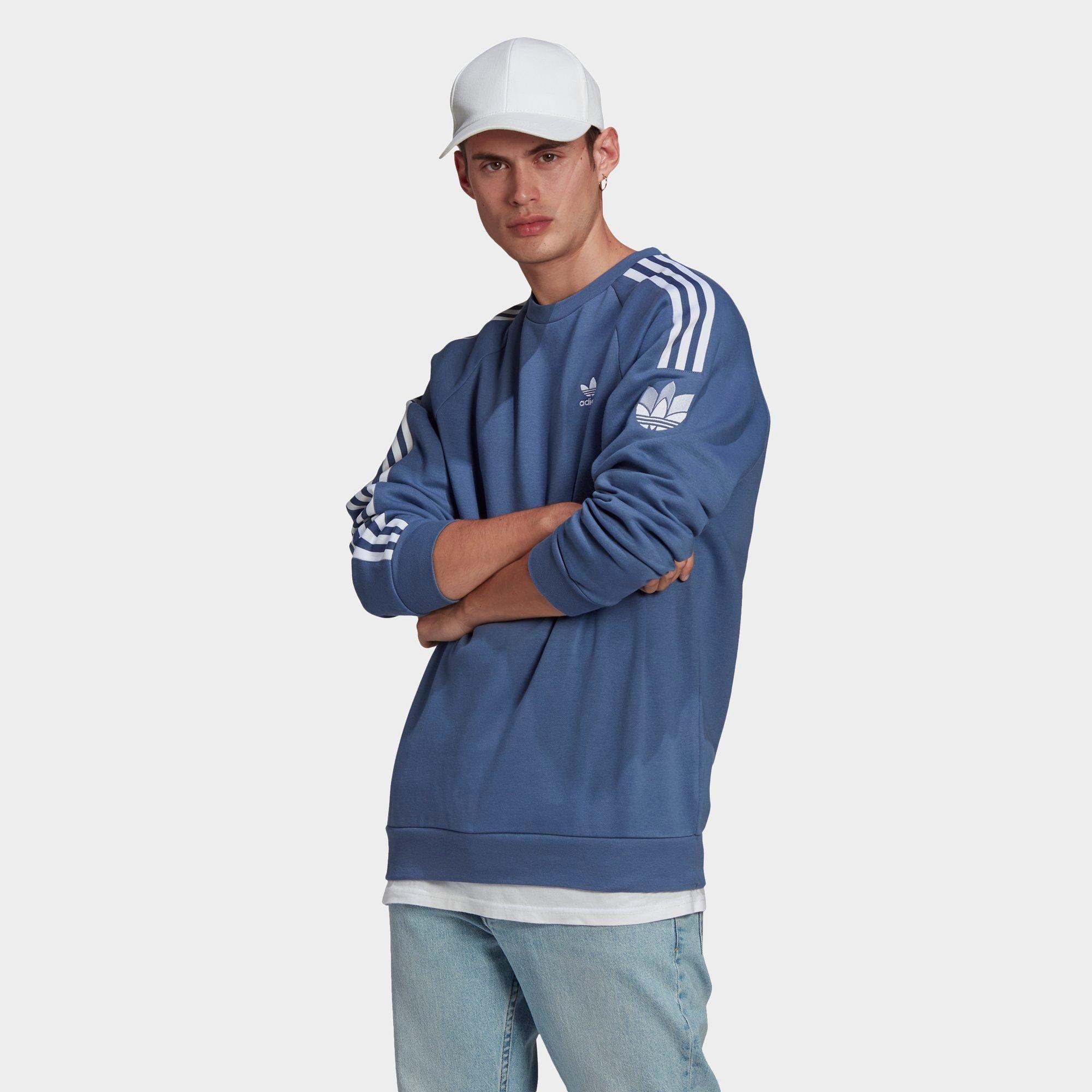 adidas 3 stripes crewneck